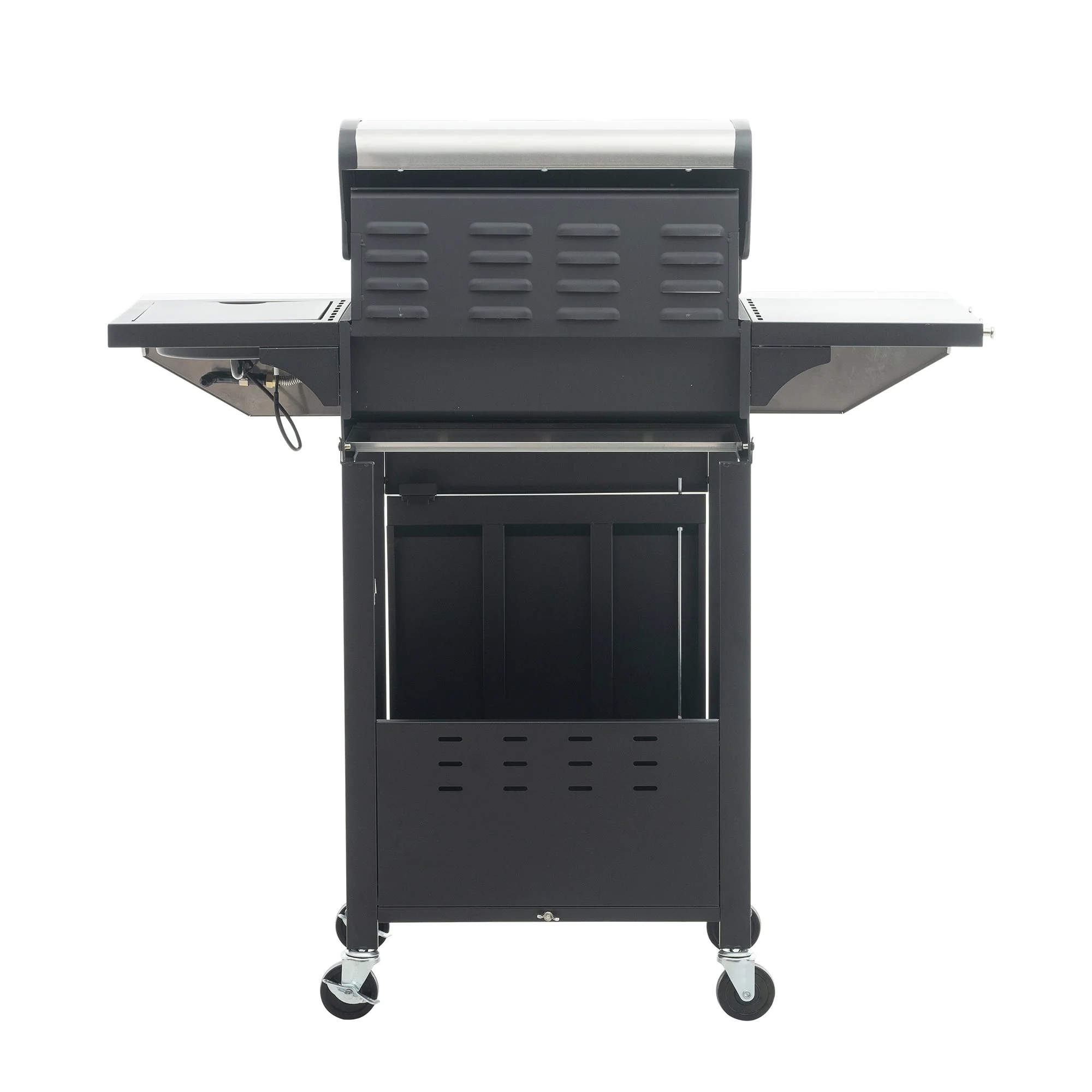 GigaTech 3 Burner Stainless Steel Propane Grill with Side Burner - Image 15