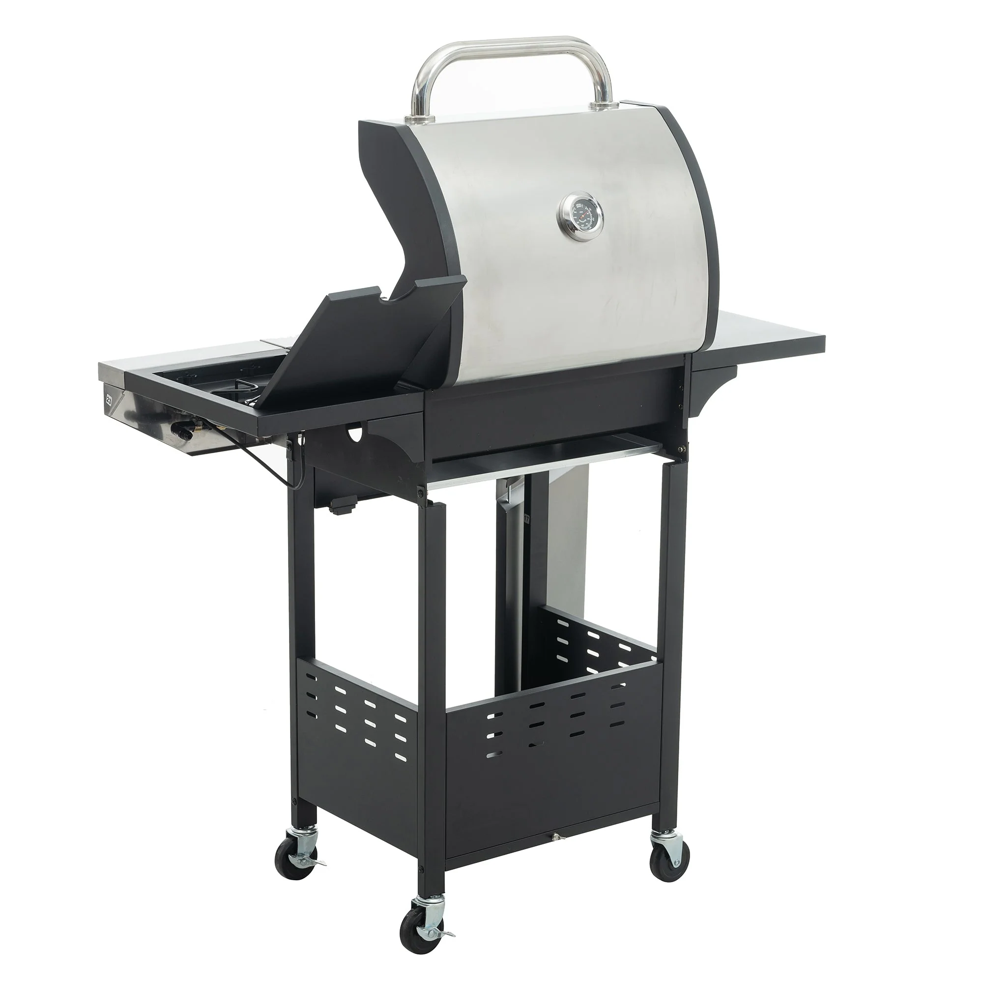 GigaTech 3 Burner Stainless Steel Propane Grill with Side Burner - Image 16