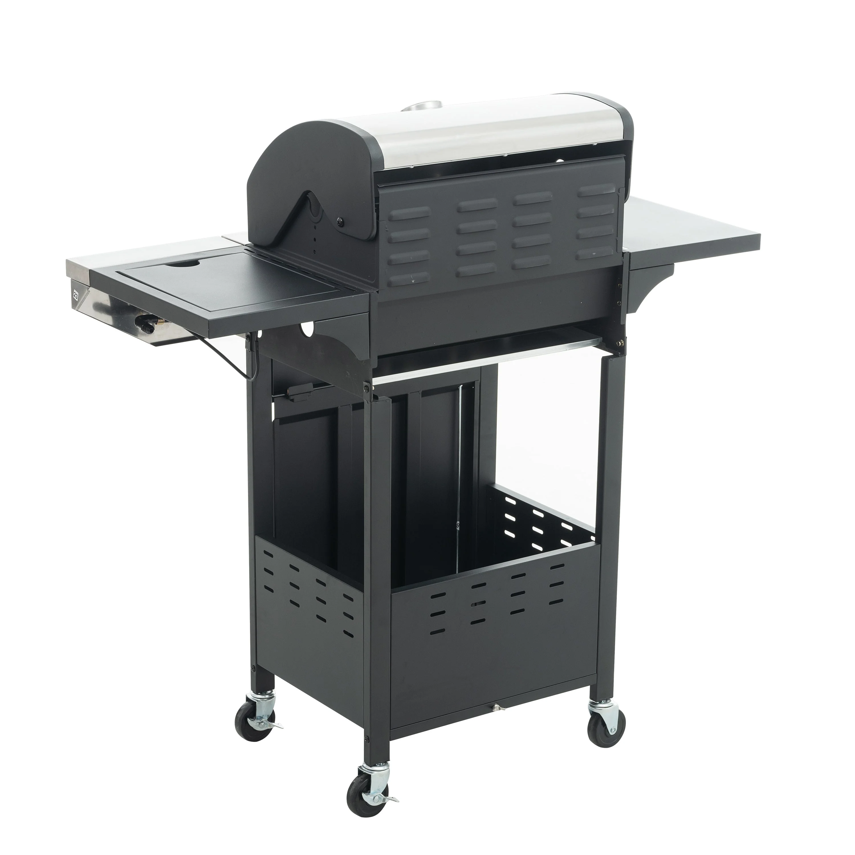 GigaTech 3 Burner Stainless Steel Propane Grill with Side Burner - Image 18