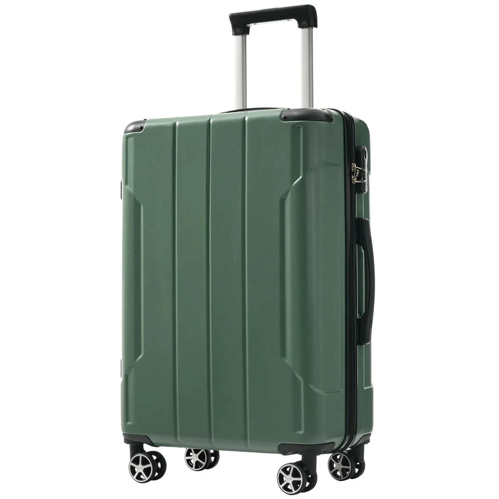 GigaTech 3-Piece Hard Shell Luggage Set (Green) - Image 9
