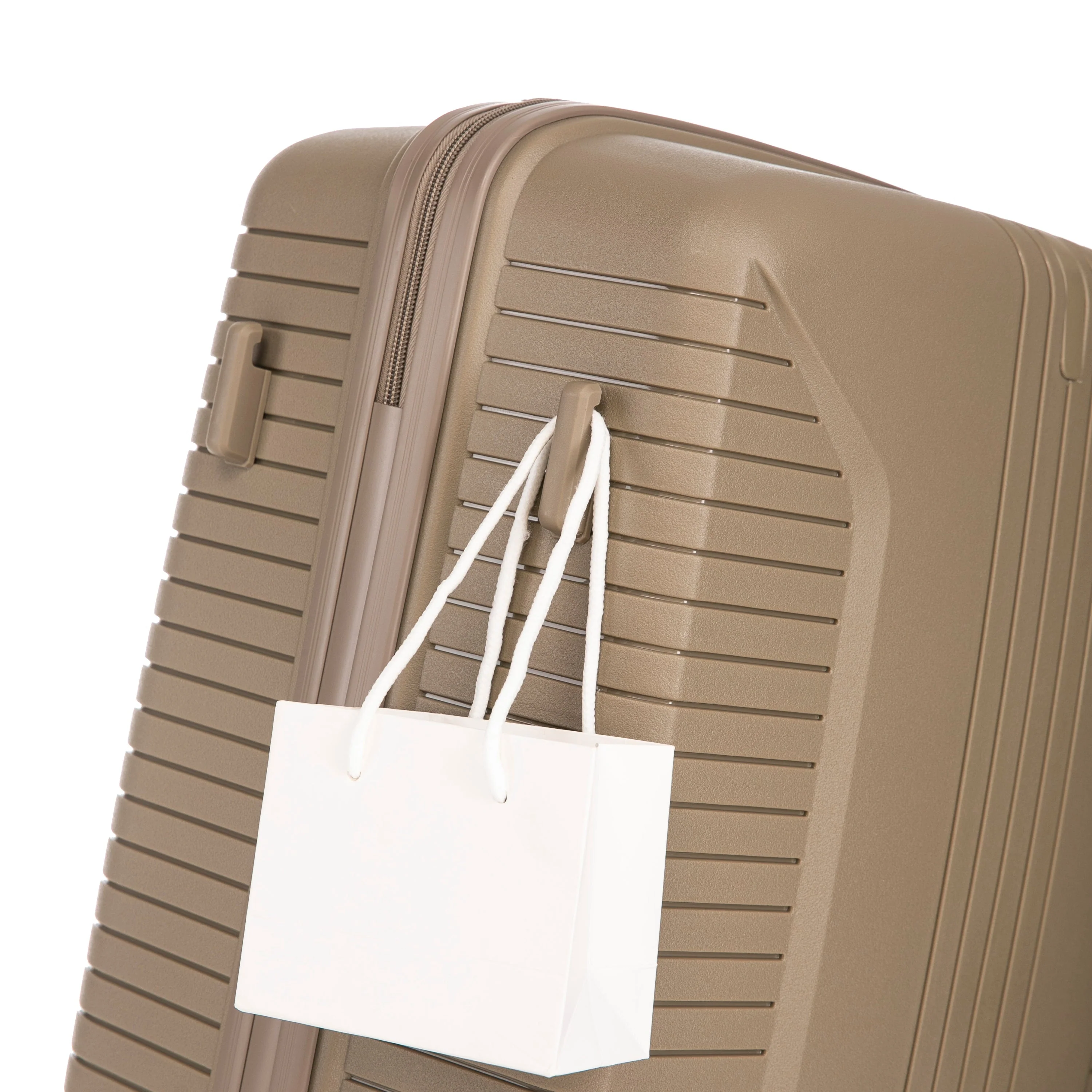 Gigatech 3-Piece PP Spinner Wheel Luggage Set (Champagne) - Image 17
