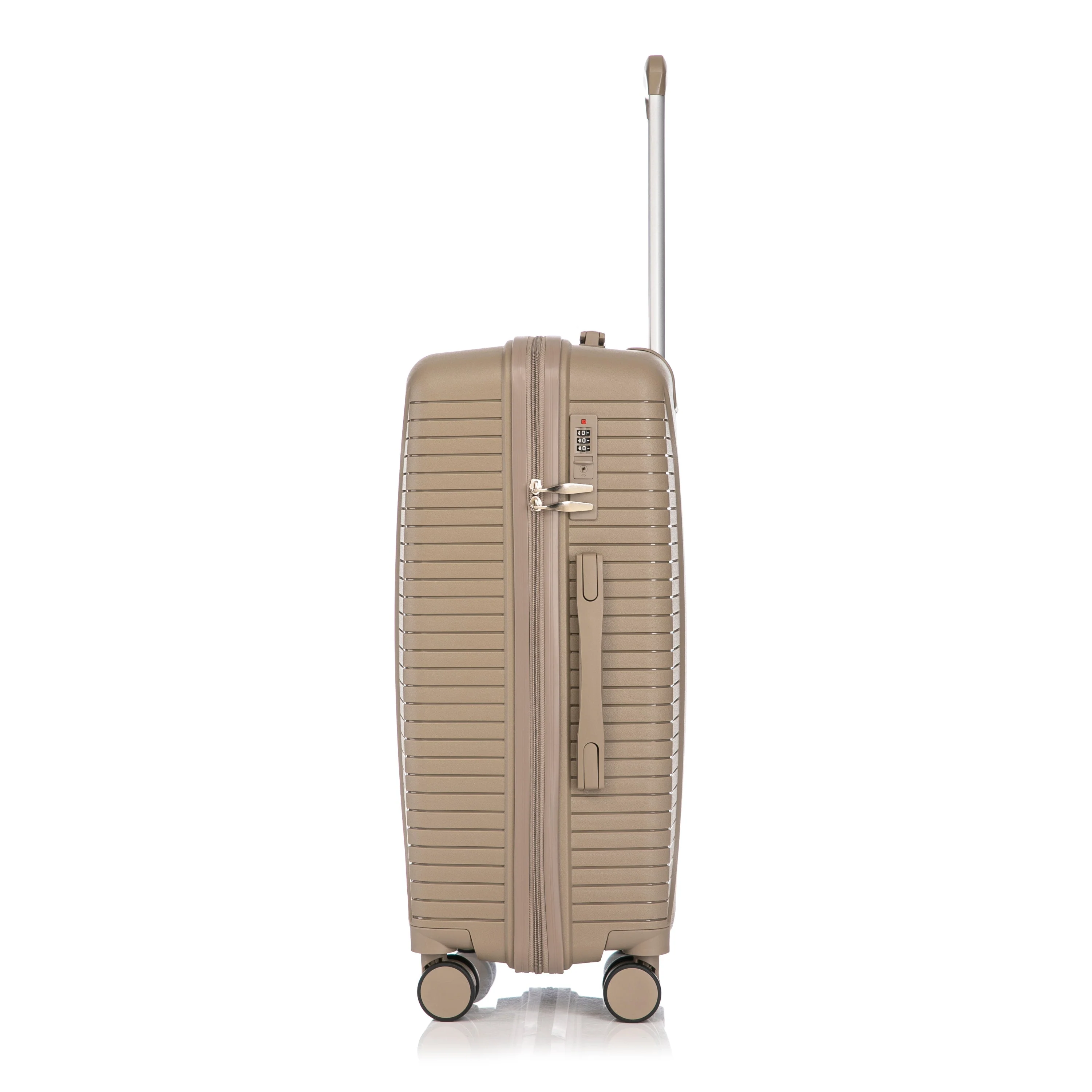 Gigatech 3-Piece PP Spinner Wheel Luggage Set (Champagne) - Image 27