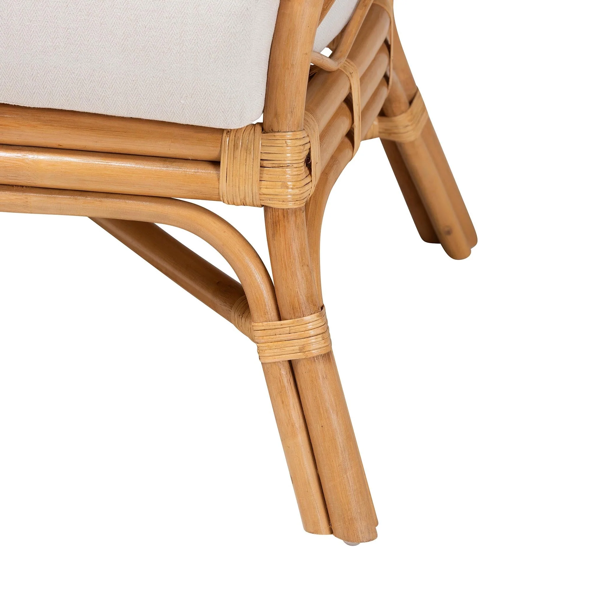 GigaTech Honey Rattan Accent Chair - Image 6