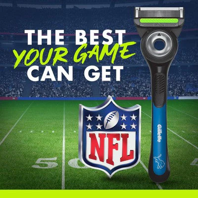 Gillette Labs NFL Lions Edition Shaving Razor with 4 Refills and Magnetic Stand - Image 9