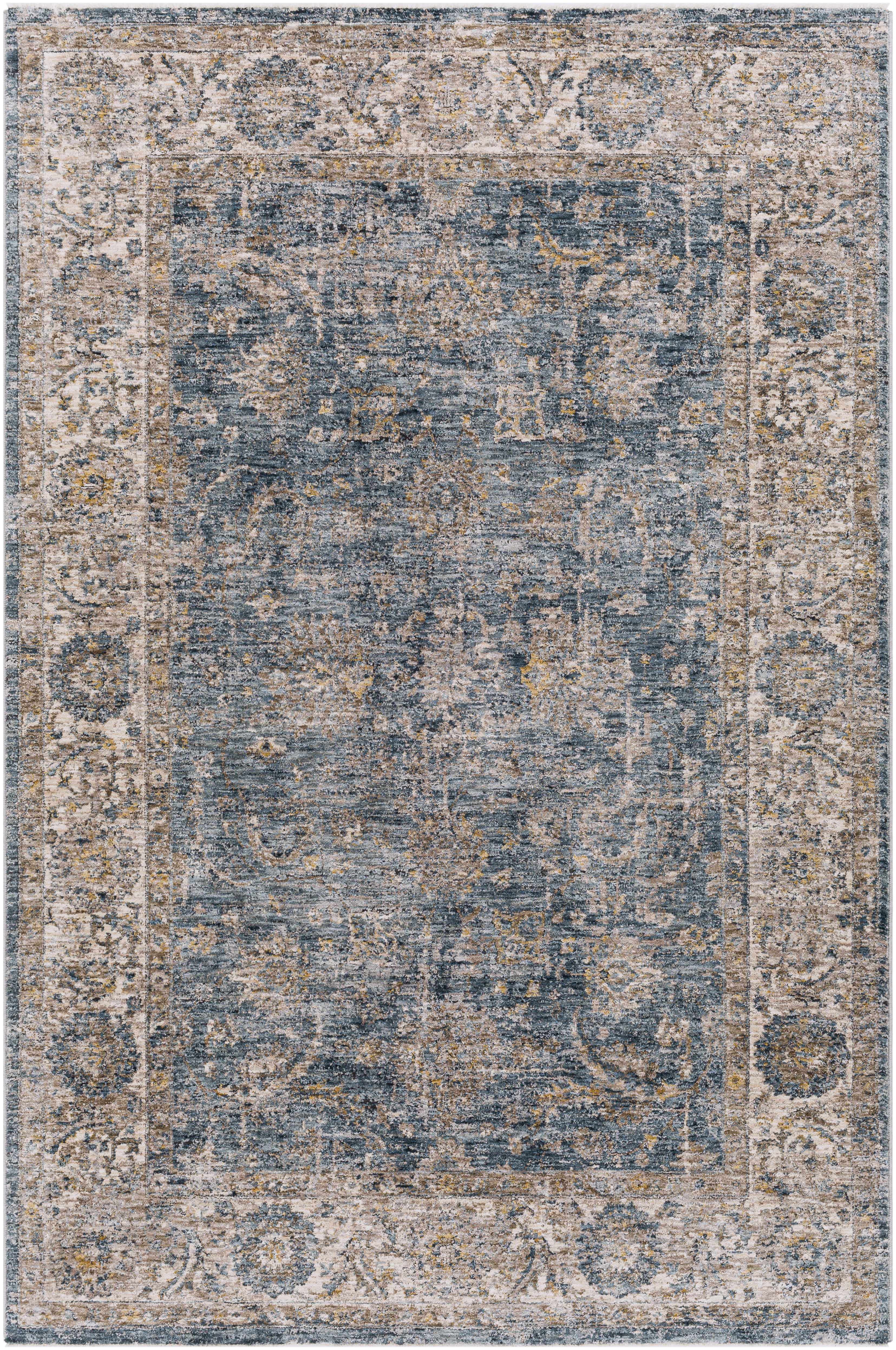 Gimli Oriental Blue Area Rug - Image 10
