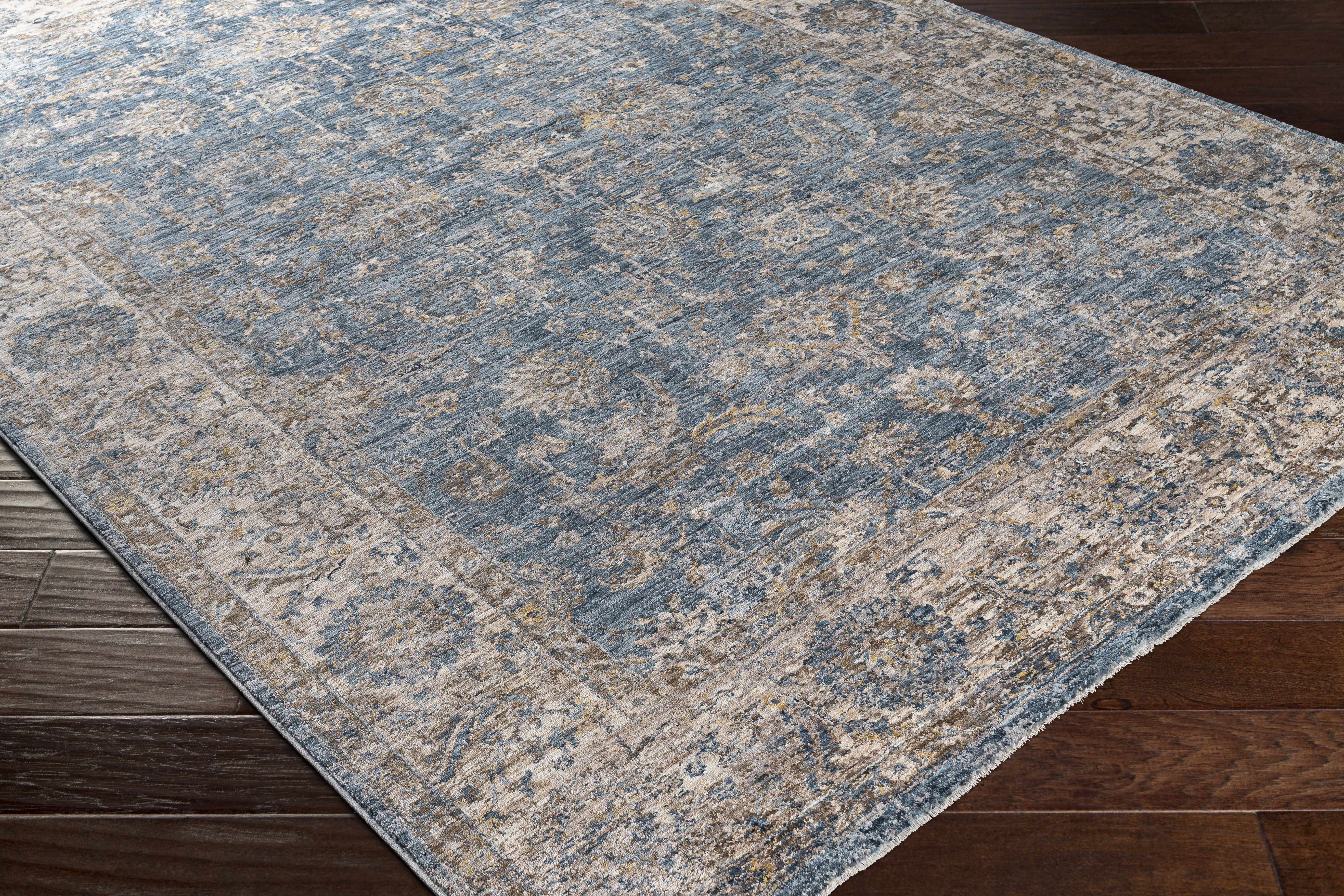 Gimli Oriental Blue Area Rug - Image 11
