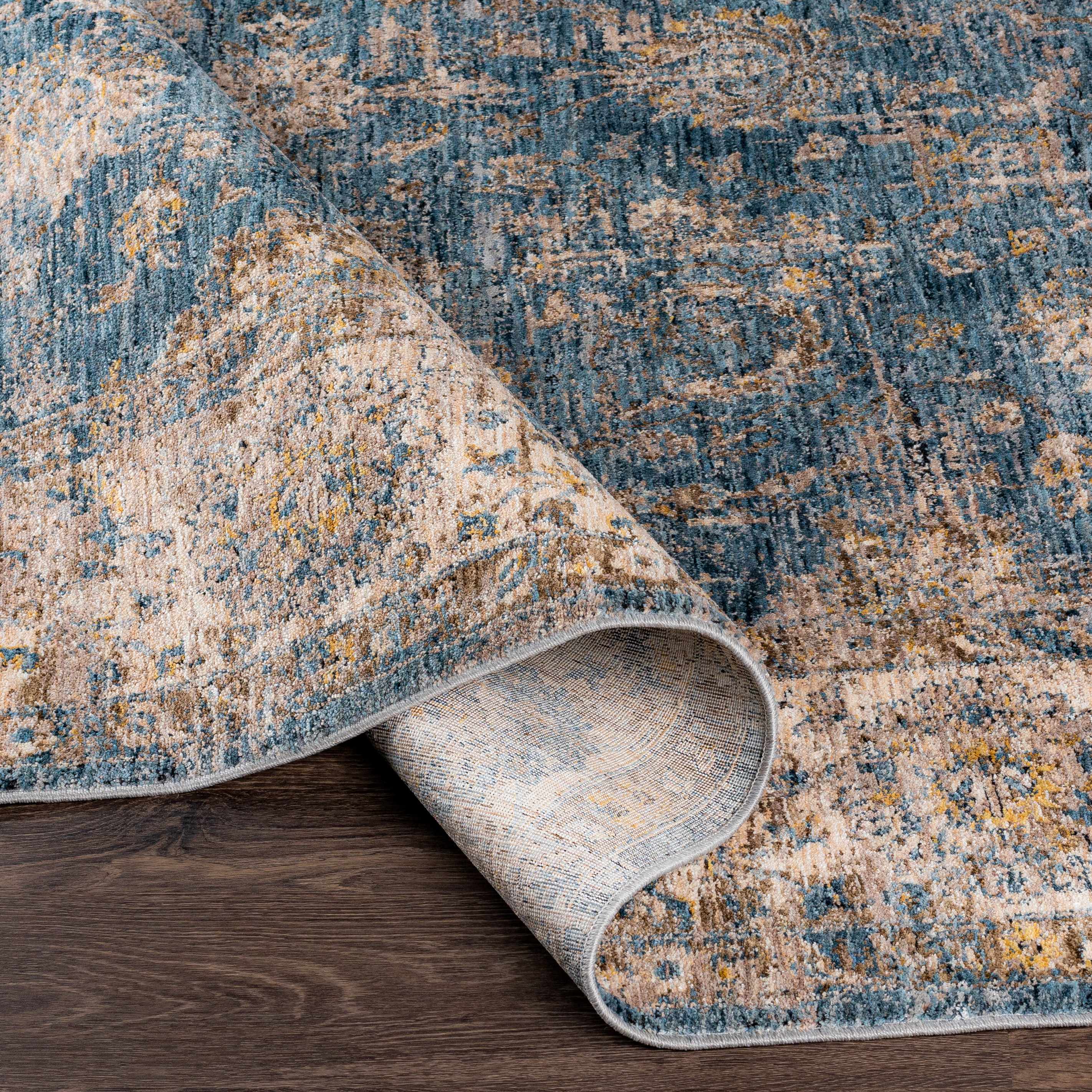 Gimli Oriental Blue Area Rug - Image 3