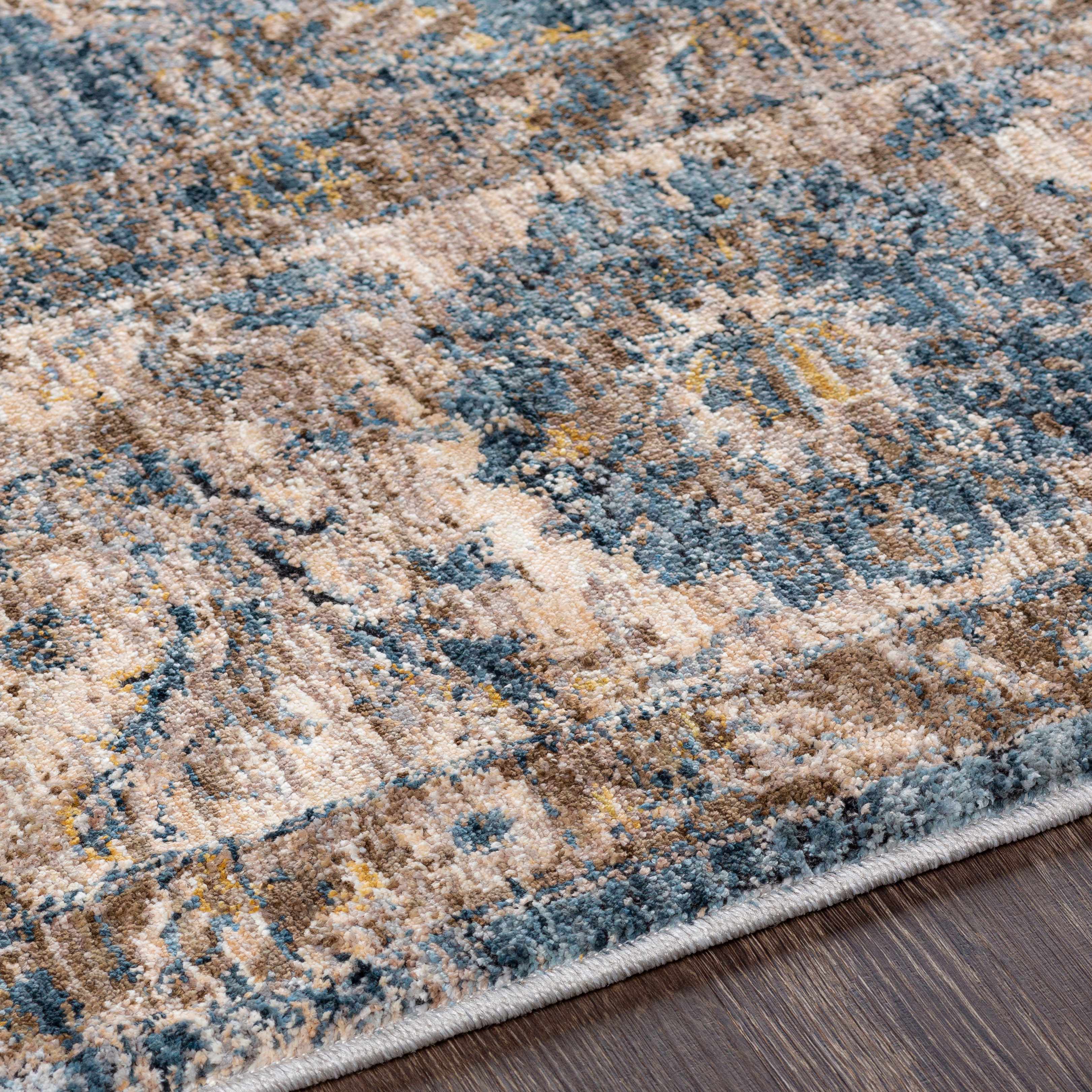 Gimli Oriental Blue Area Rug - Image 4