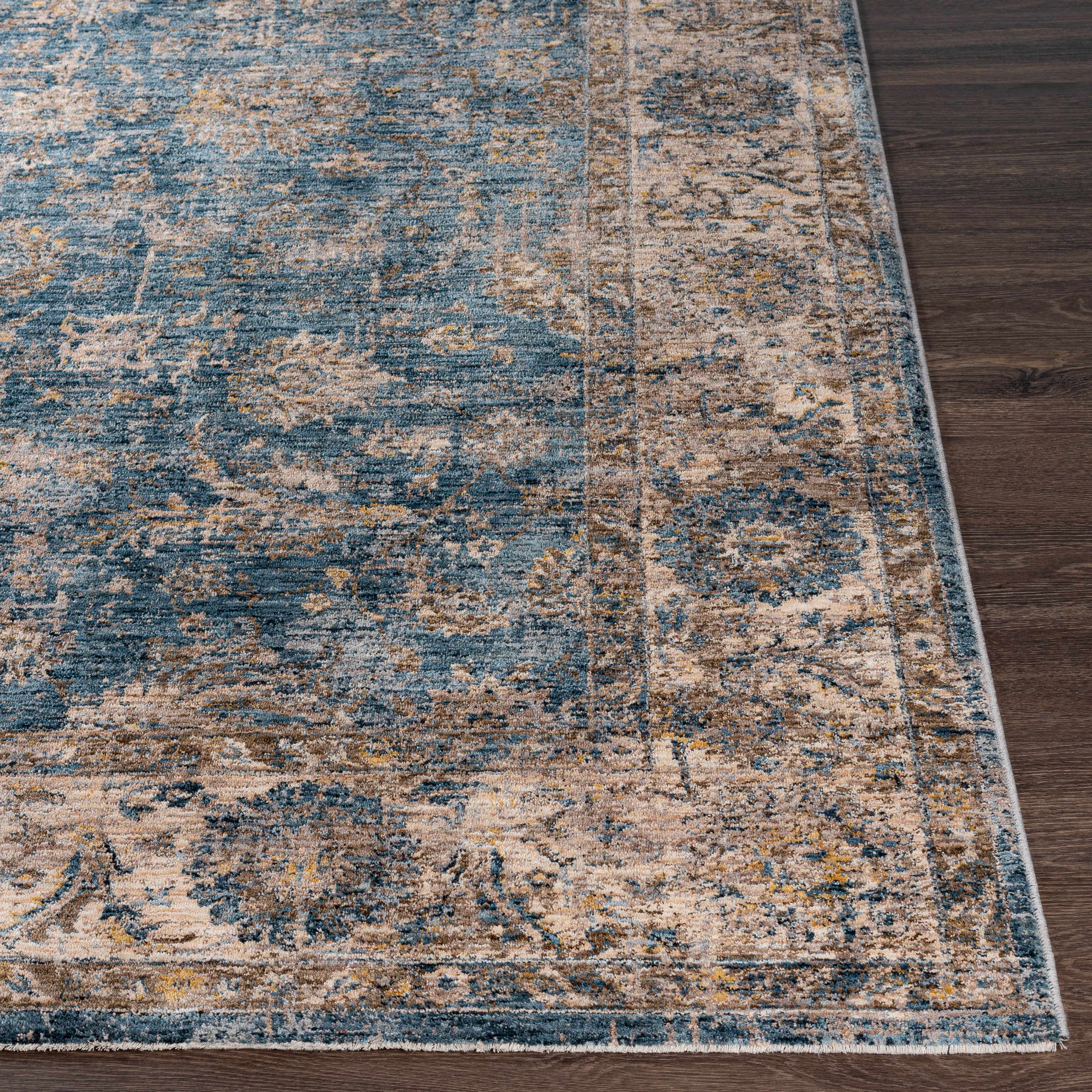Gimli Oriental Blue Area Rug - Image 7