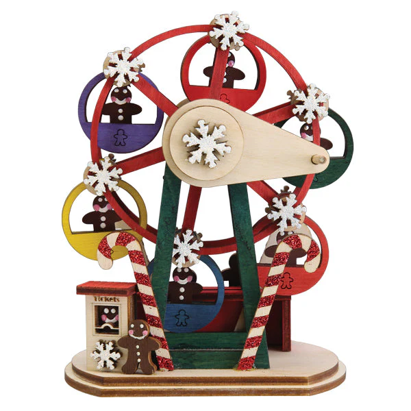 Ginger Man Ferris Wheel Ornament - Image 2