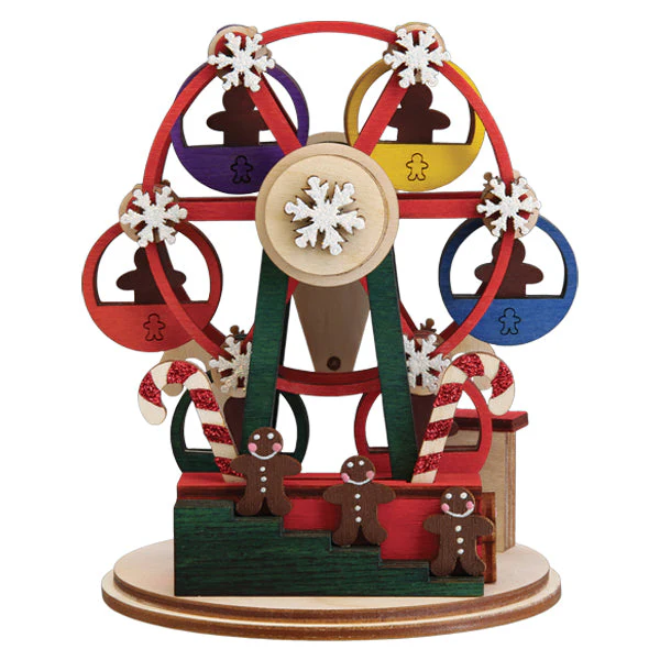 Ginger Man Ferris Wheel Ornament - Image 3