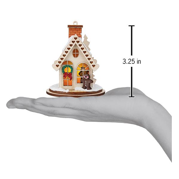 Gingerbread Cottage Ornament - Image 3
