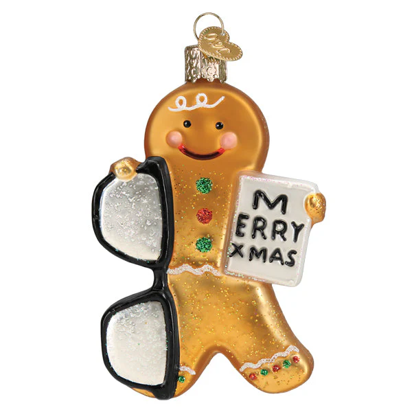 Gingerbread Optometrist Ornament - Image 3