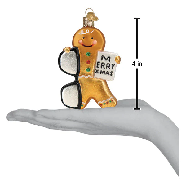 Gingerbread Optometrist Ornament - Image 6