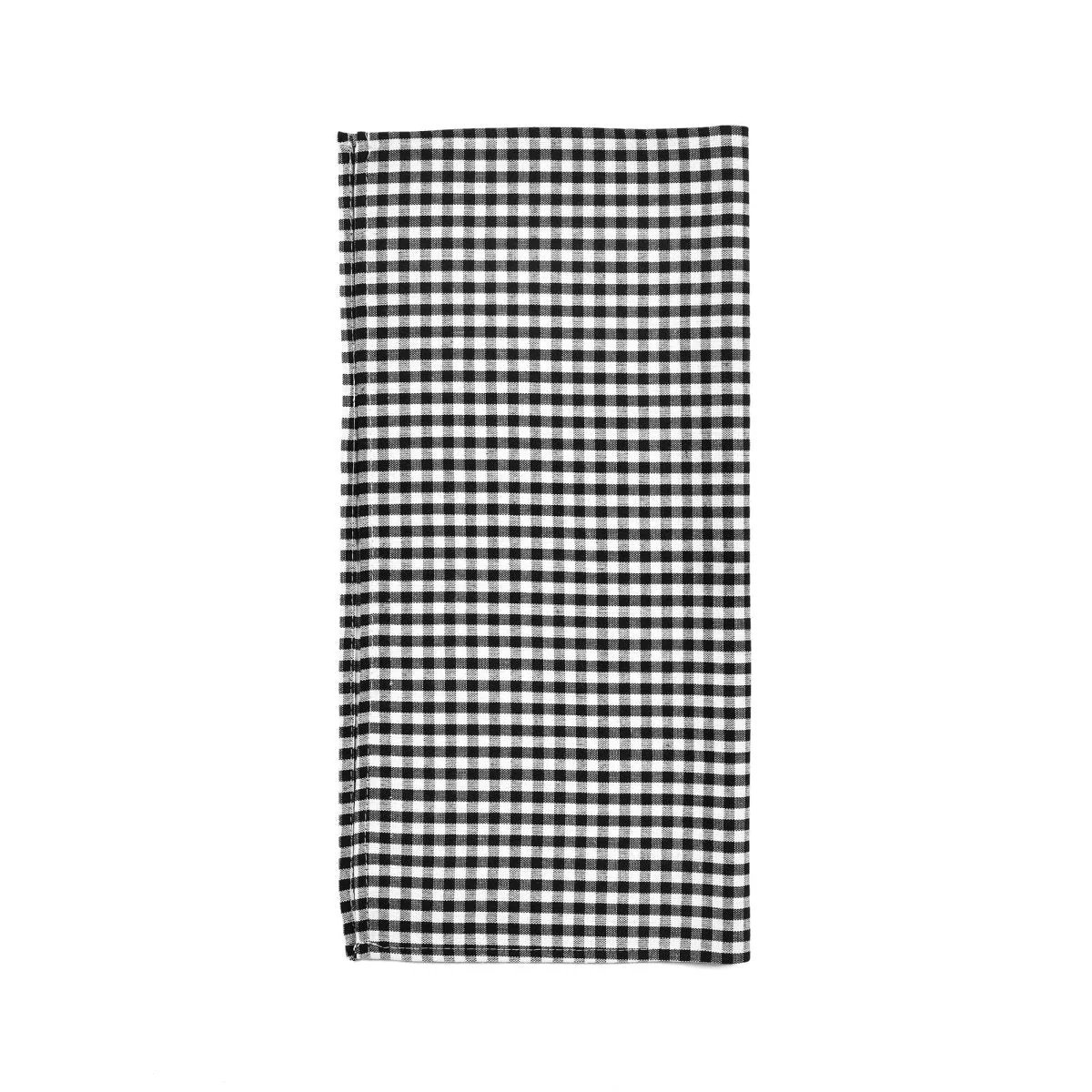 Gingham Check Yarn Dyed Napkin 4-Pack Set - Image 2