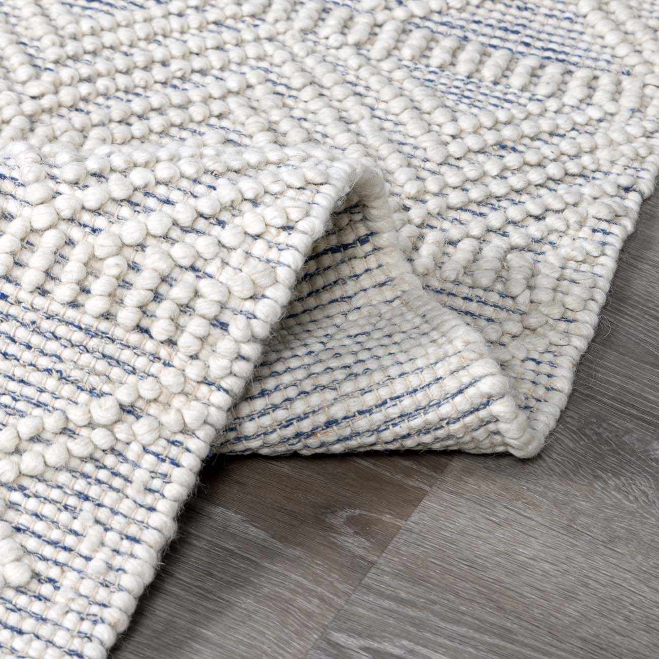 Ginter Handmade Beige Wool Rug - Clearance - Image 5