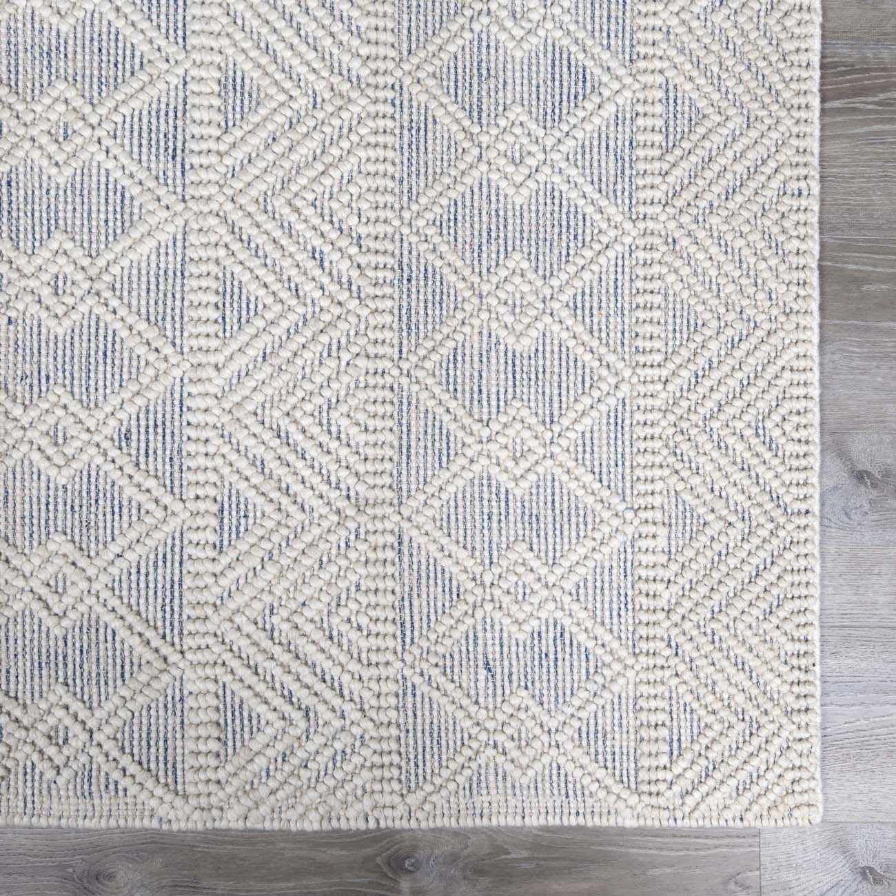 Ginter Handmade Beige Wool Rug - Clearance - Image 7