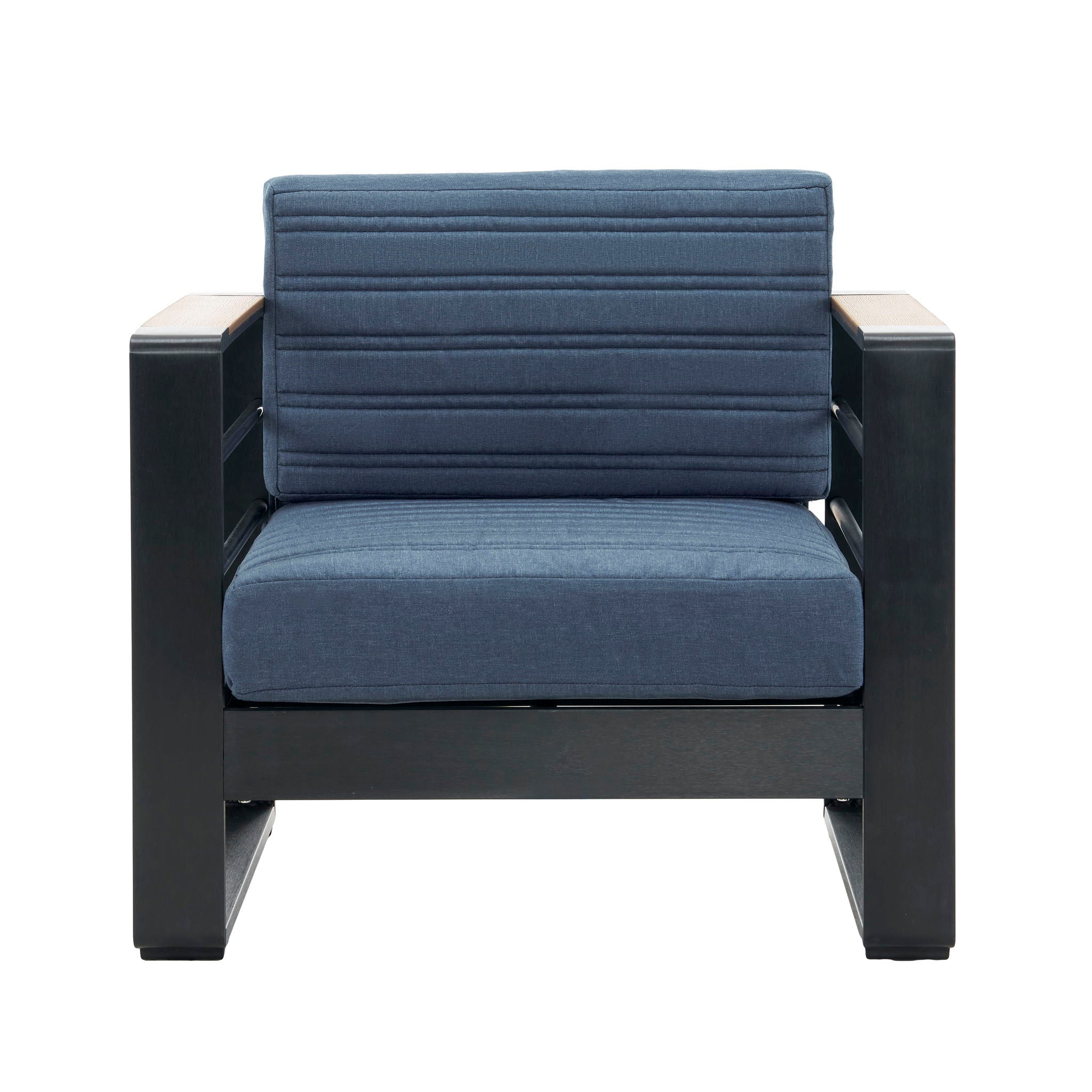 Giovanna - Club Chair Set With Aluminum Frame - Image 3