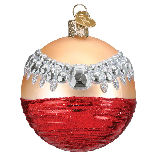 Girl's Best Friend Round Ornament - Image 3