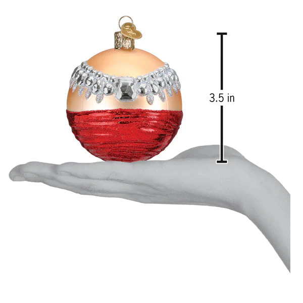 Girl's Best Friend Round Ornament - Image 6
