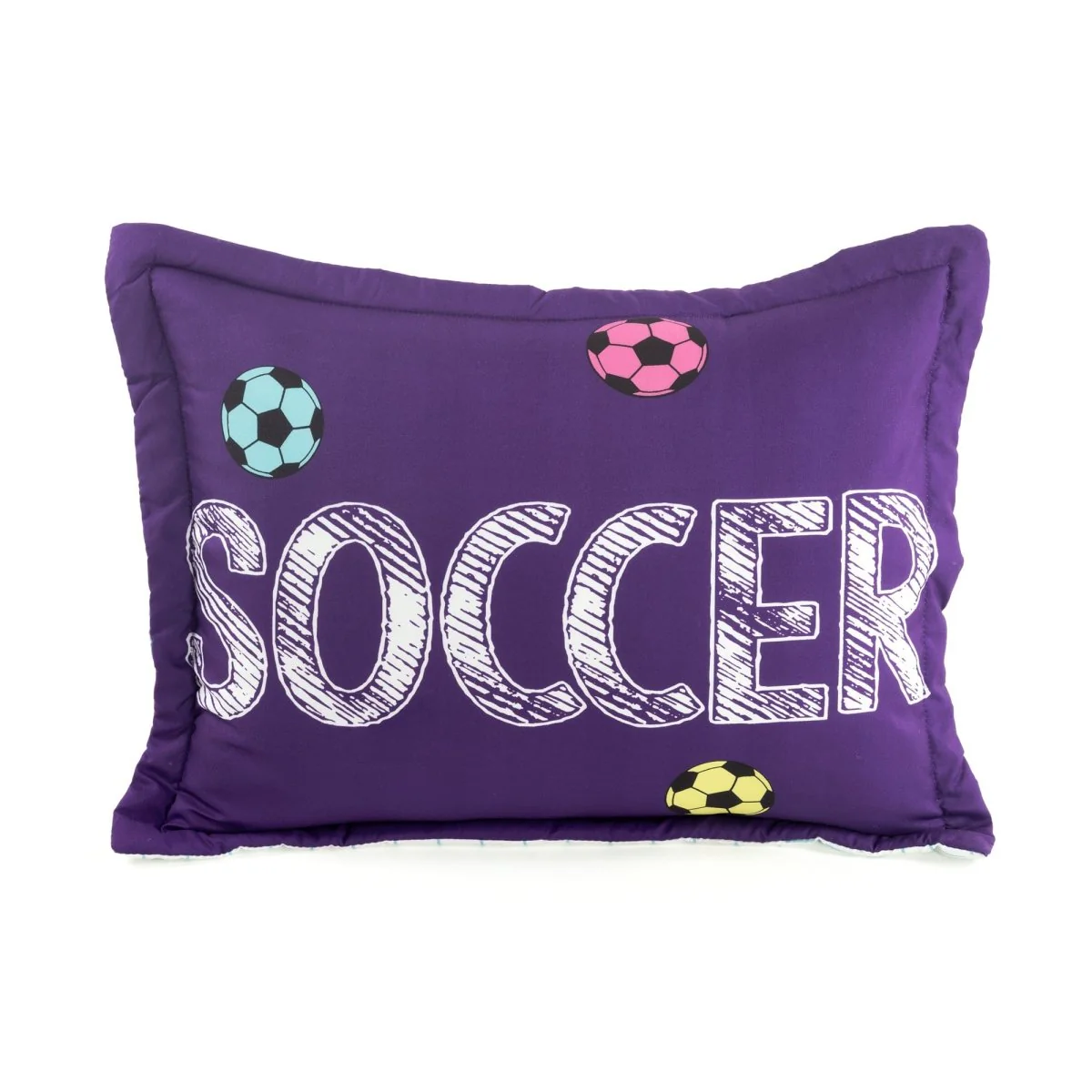 Girls Soccer Kick Comforter Set - Image 14