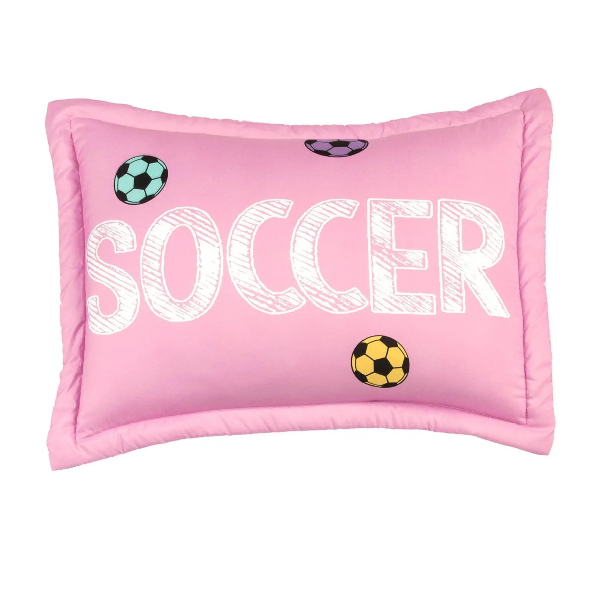 Girls Soccer Kick Comforter Set - Image 20