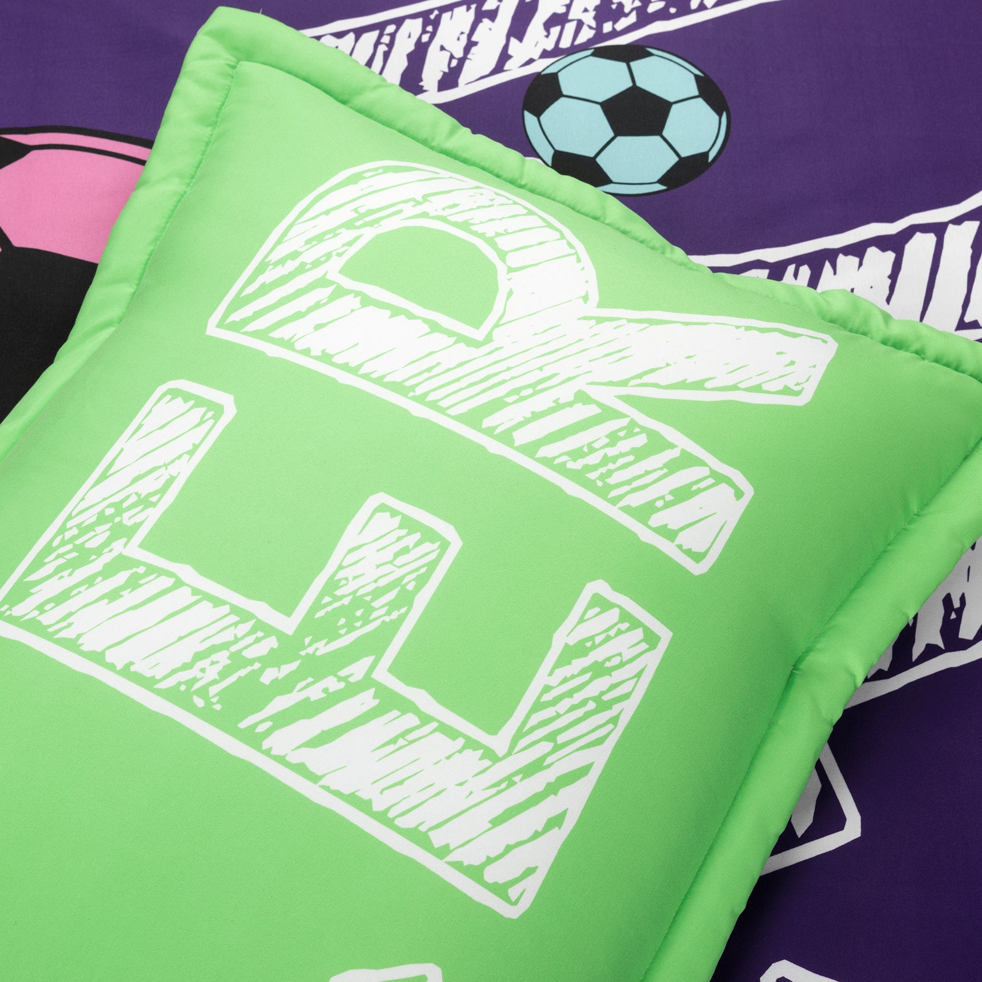 Girls Soccer Kick Comforter Set - Image 6