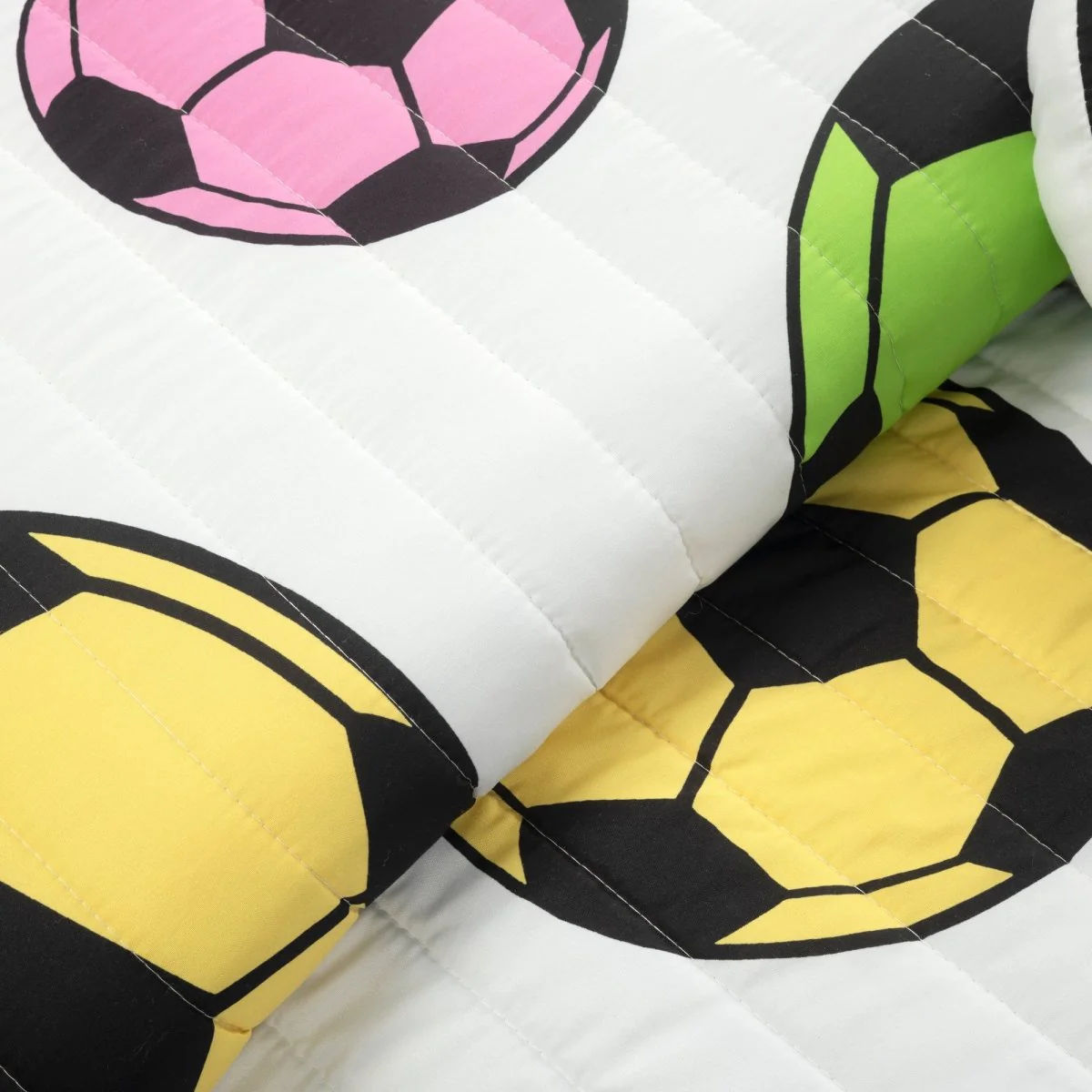 Girls Soccer Kick Quilt Set - Image 15