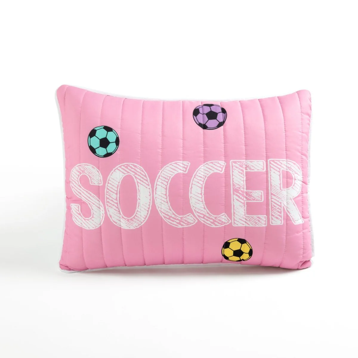 Girls Soccer Kick Quilt Set - Image 25