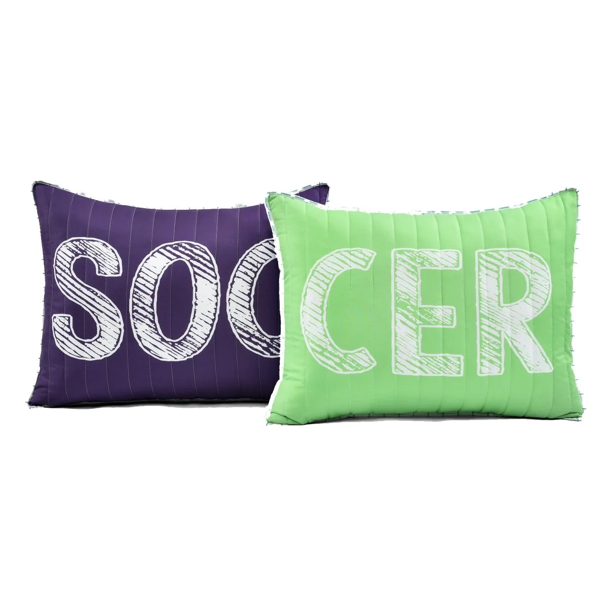 Girls Soccer Kick Quilt Set - Image 5
