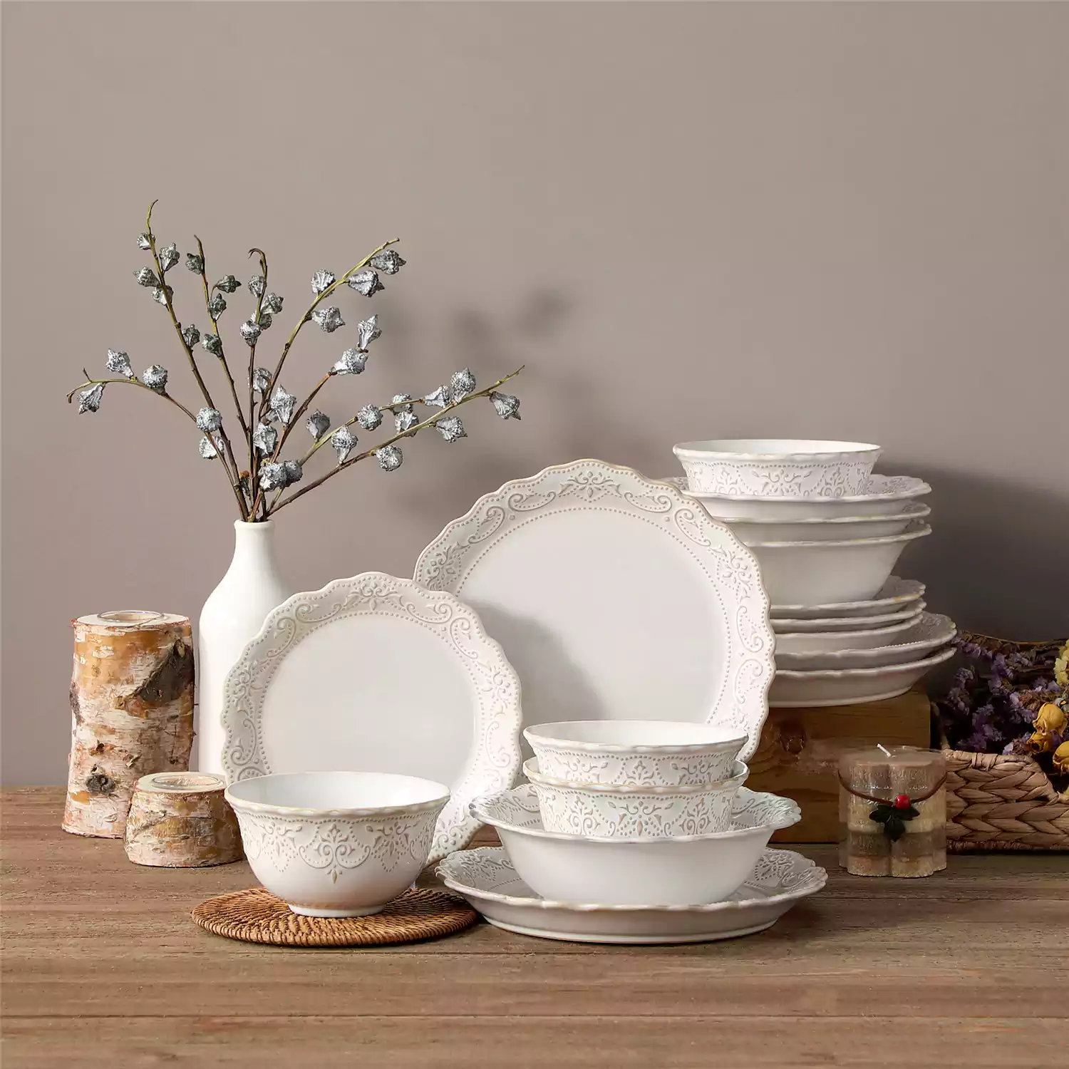 Giselle 16 Piece Dinnerware Set - Image 12