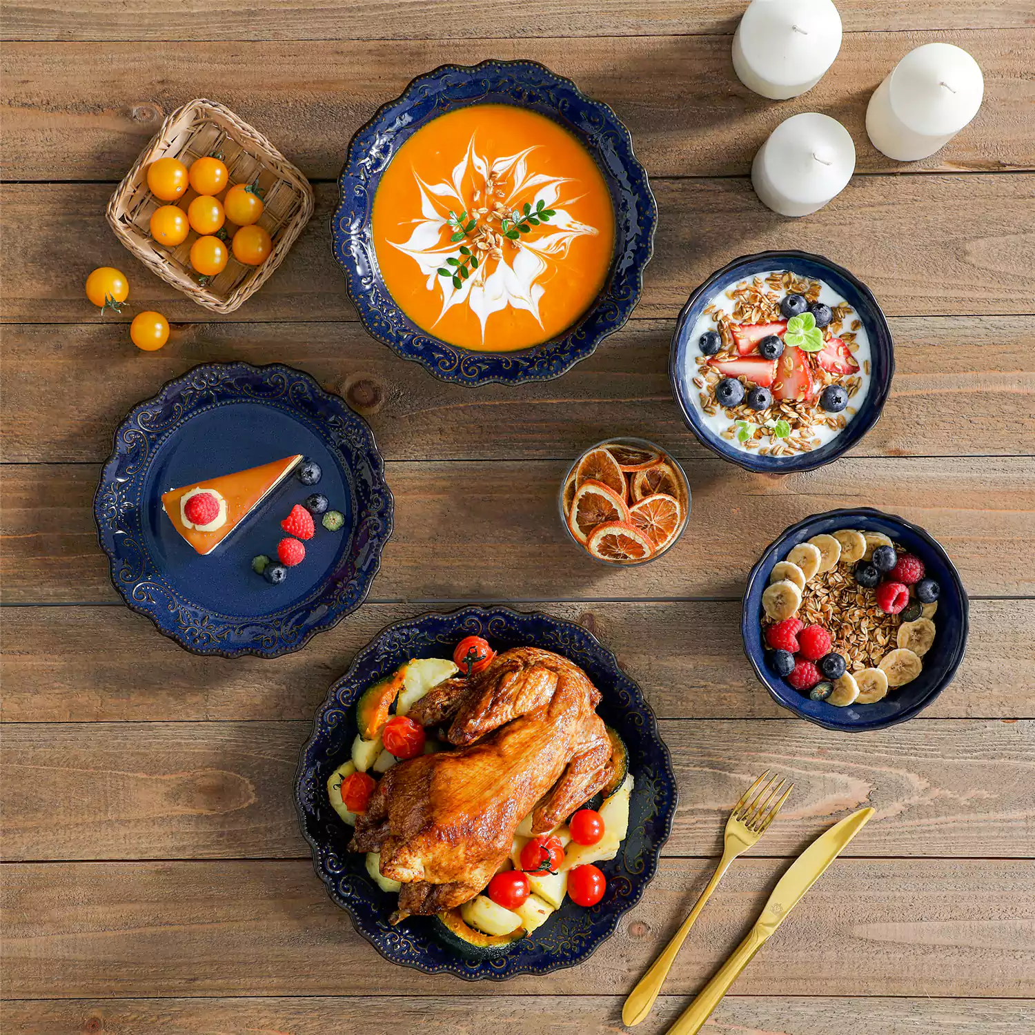 Giselle 16 Piece Dinnerware Set - Image 15