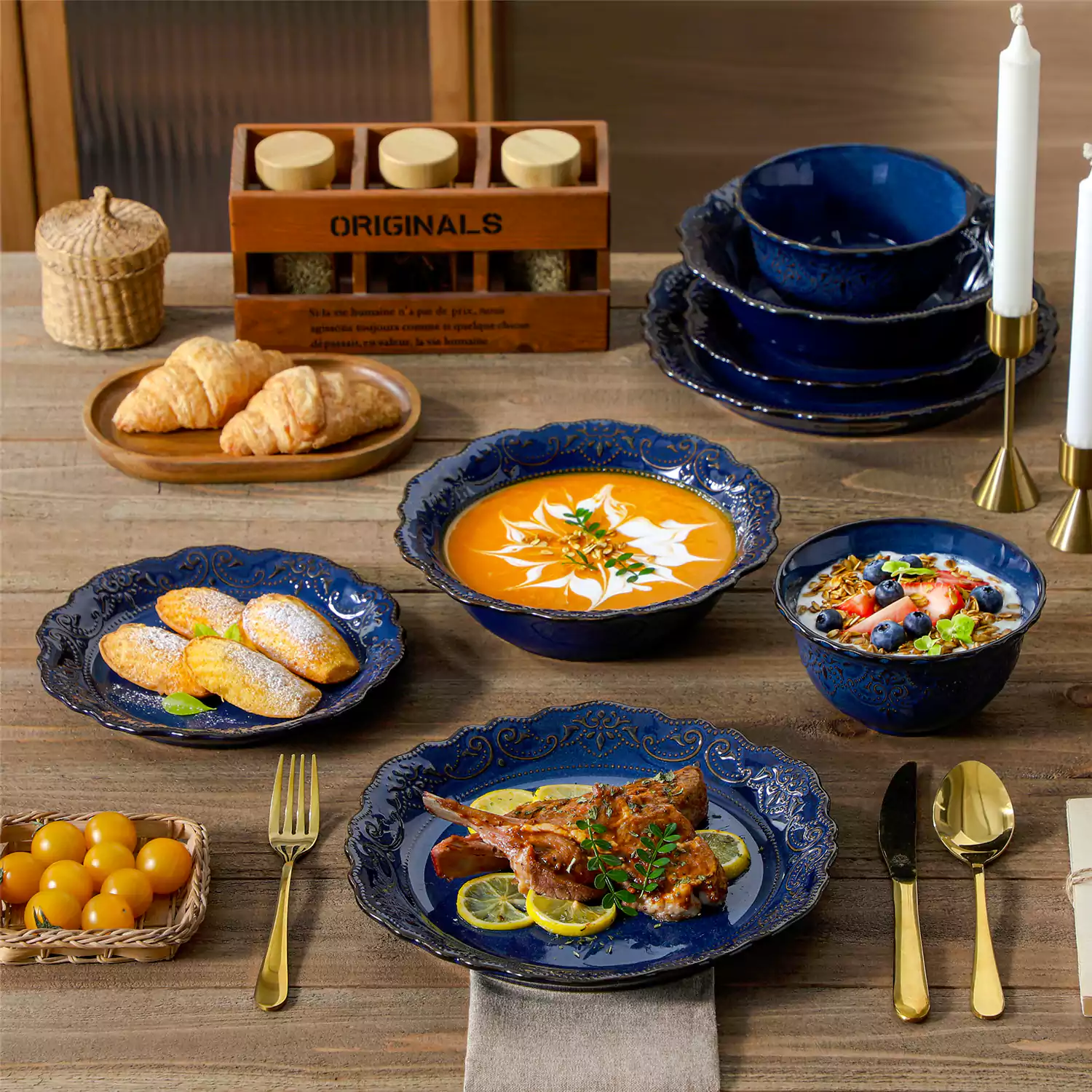 Giselle 16 Piece Dinnerware Set - Image 16