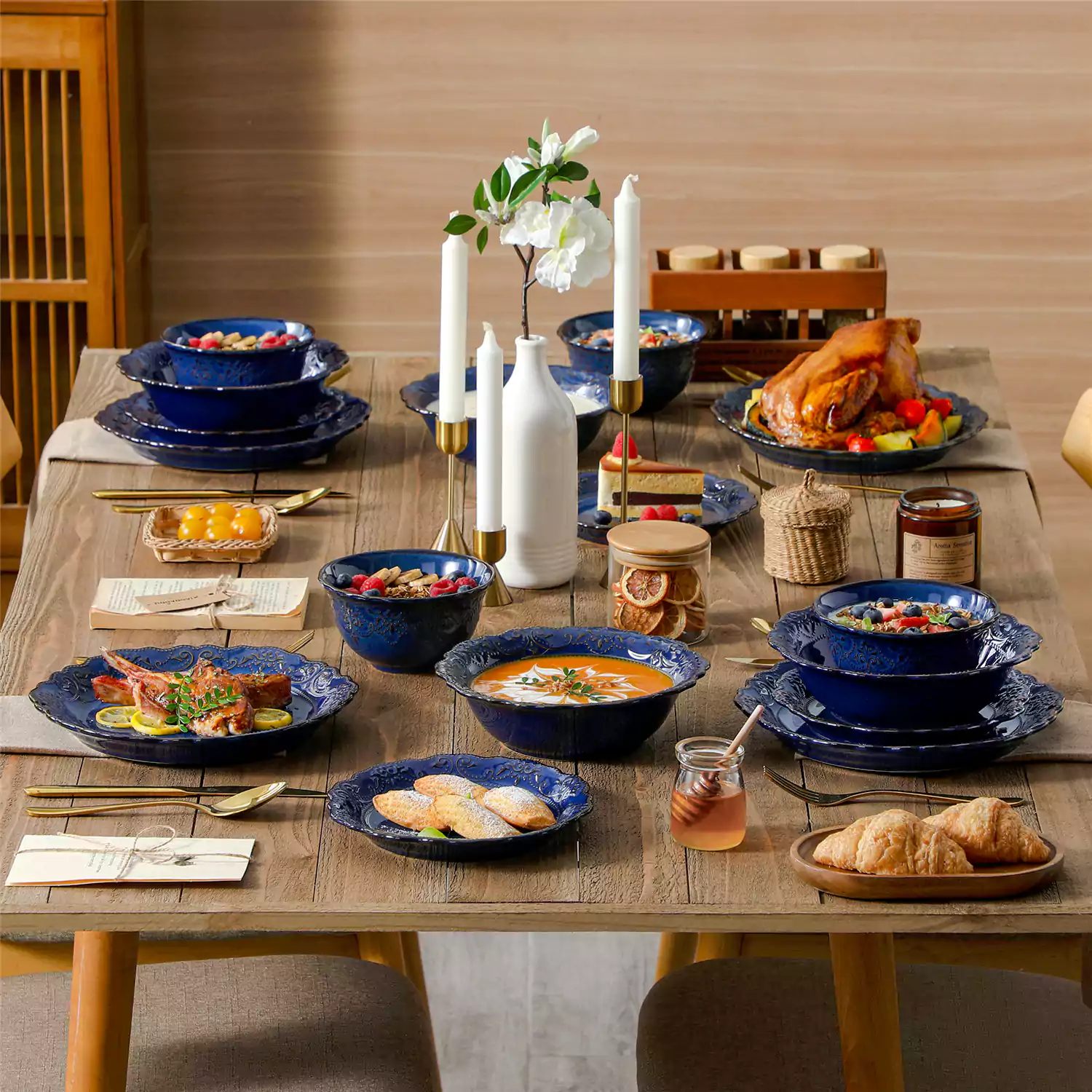 Giselle 16 Piece Dinnerware Set - Image 17
