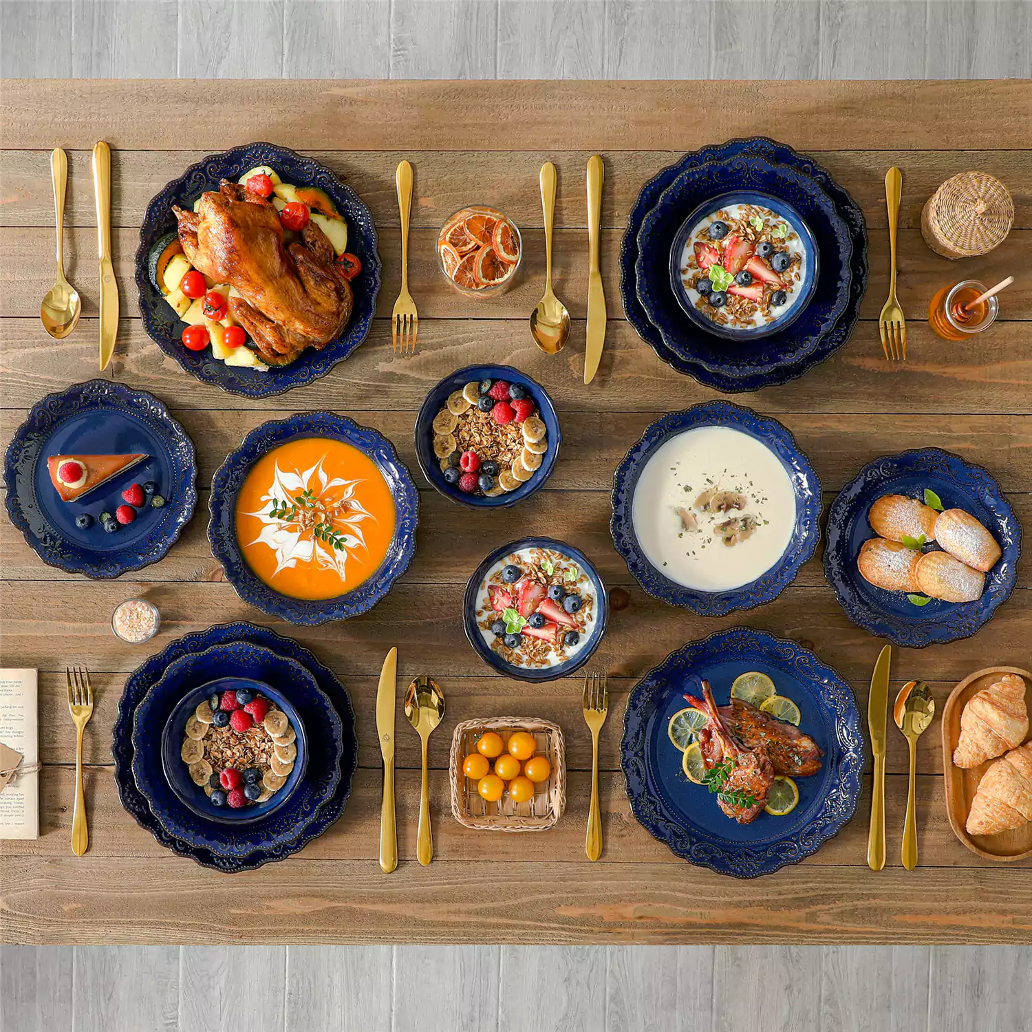 Giselle 16 Piece Dinnerware Set - Image 18