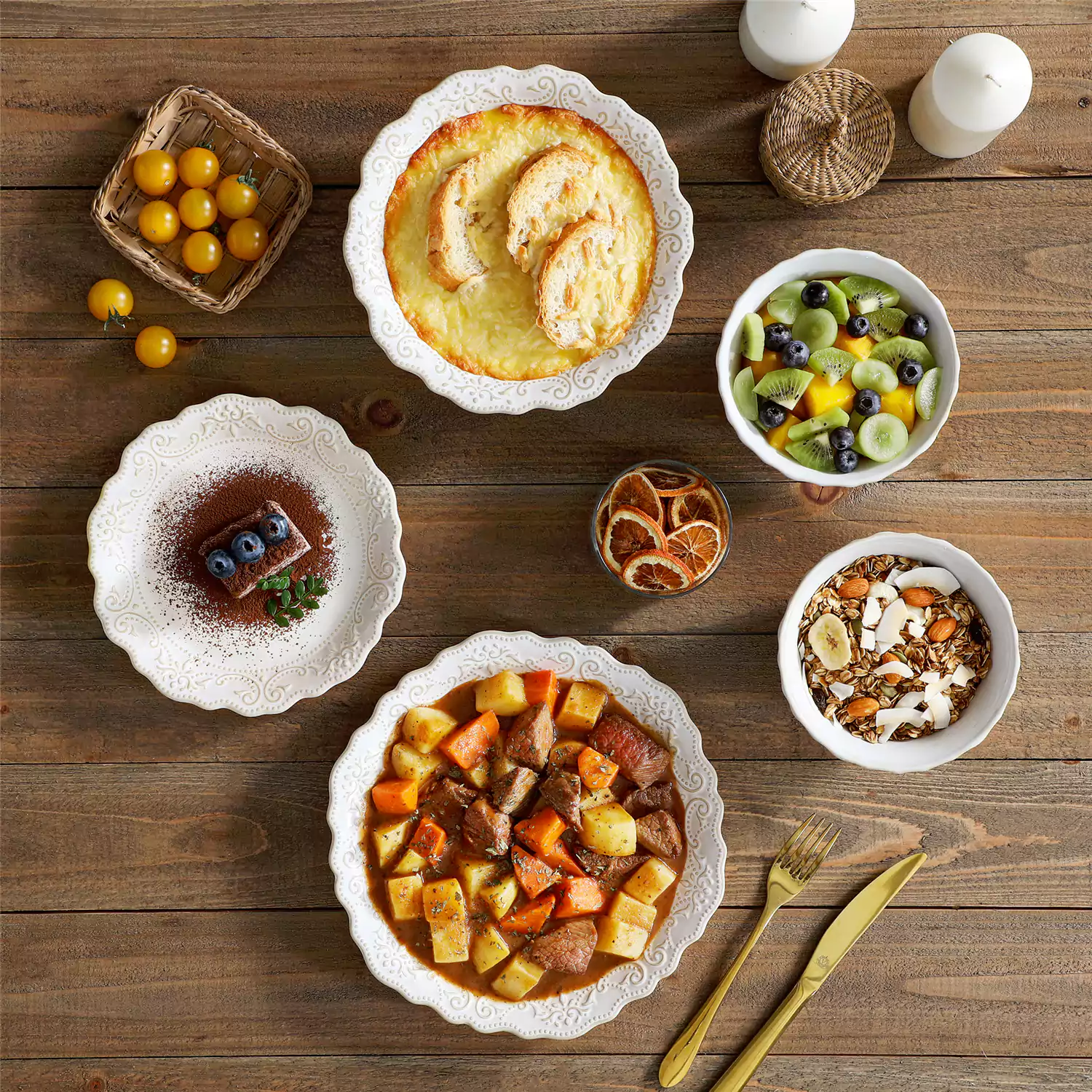 Giselle 16 Piece Dinnerware Set - Image 2
