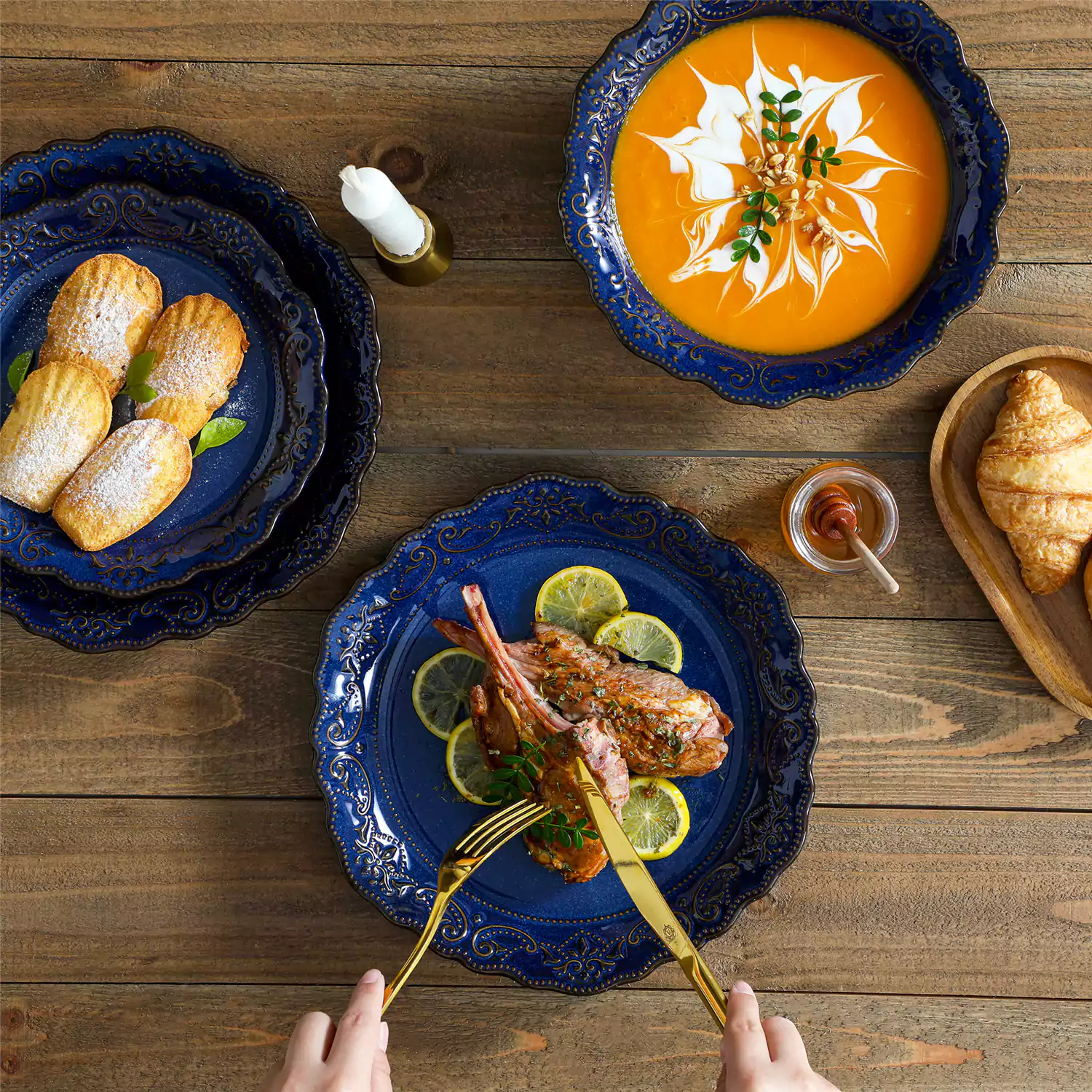 Giselle 16 Piece Dinnerware Set - Image 20