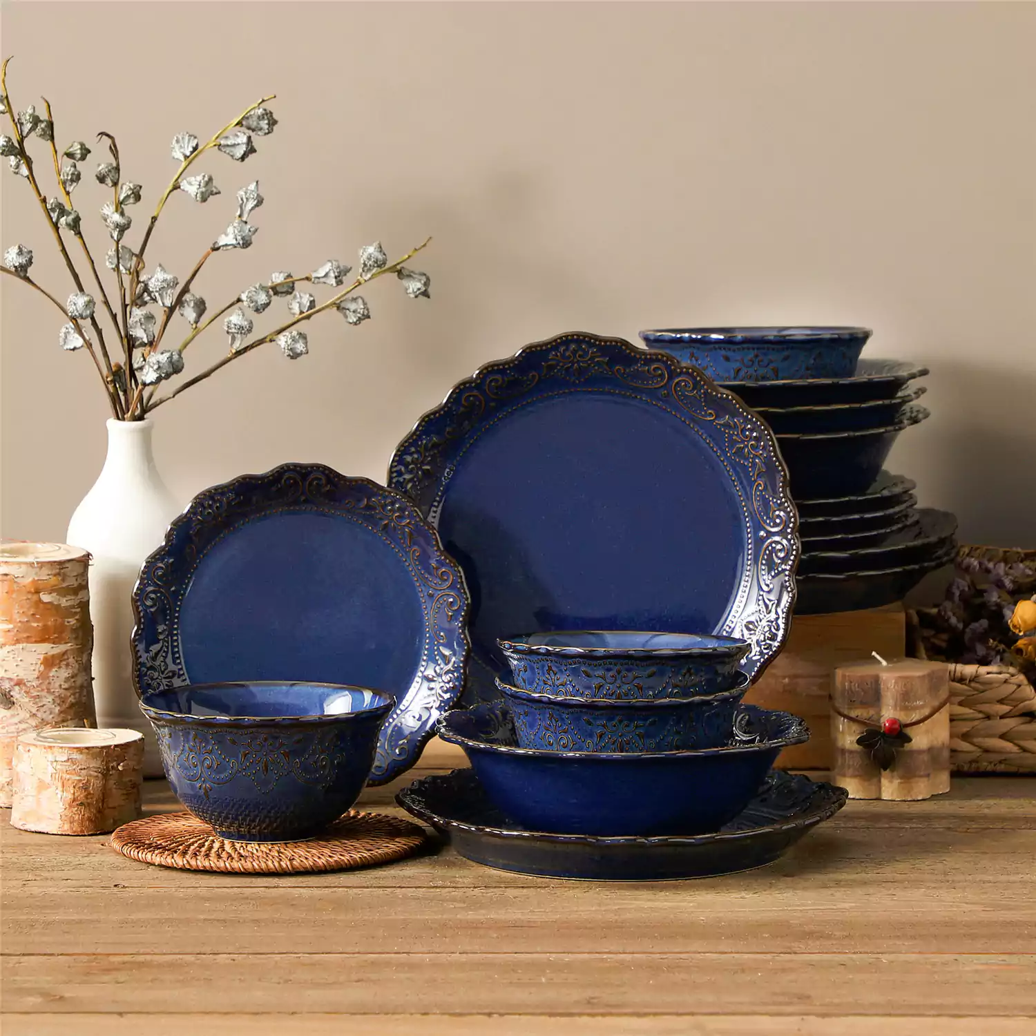 Giselle 16 Piece Dinnerware Set - Image 25