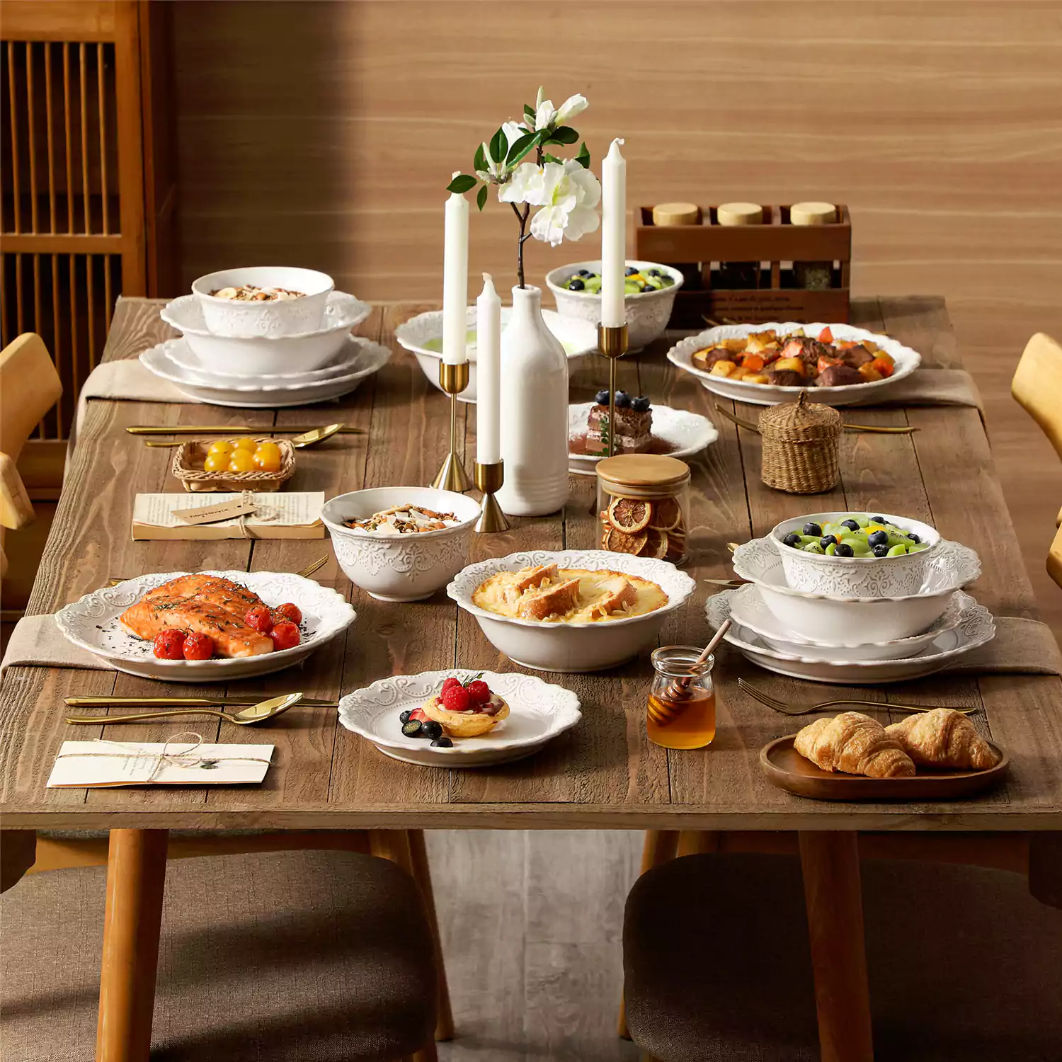 Giselle 16 Piece Dinnerware Set - Image 4