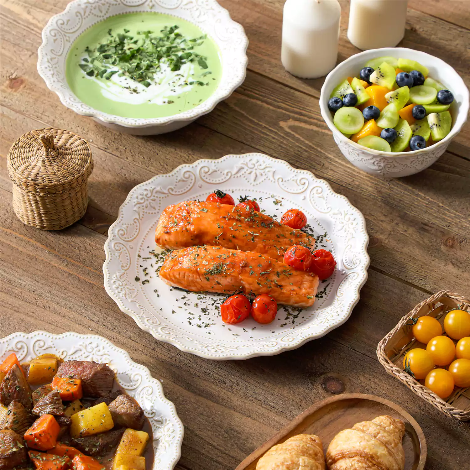 Giselle 16 Piece Dinnerware Set - Image 5