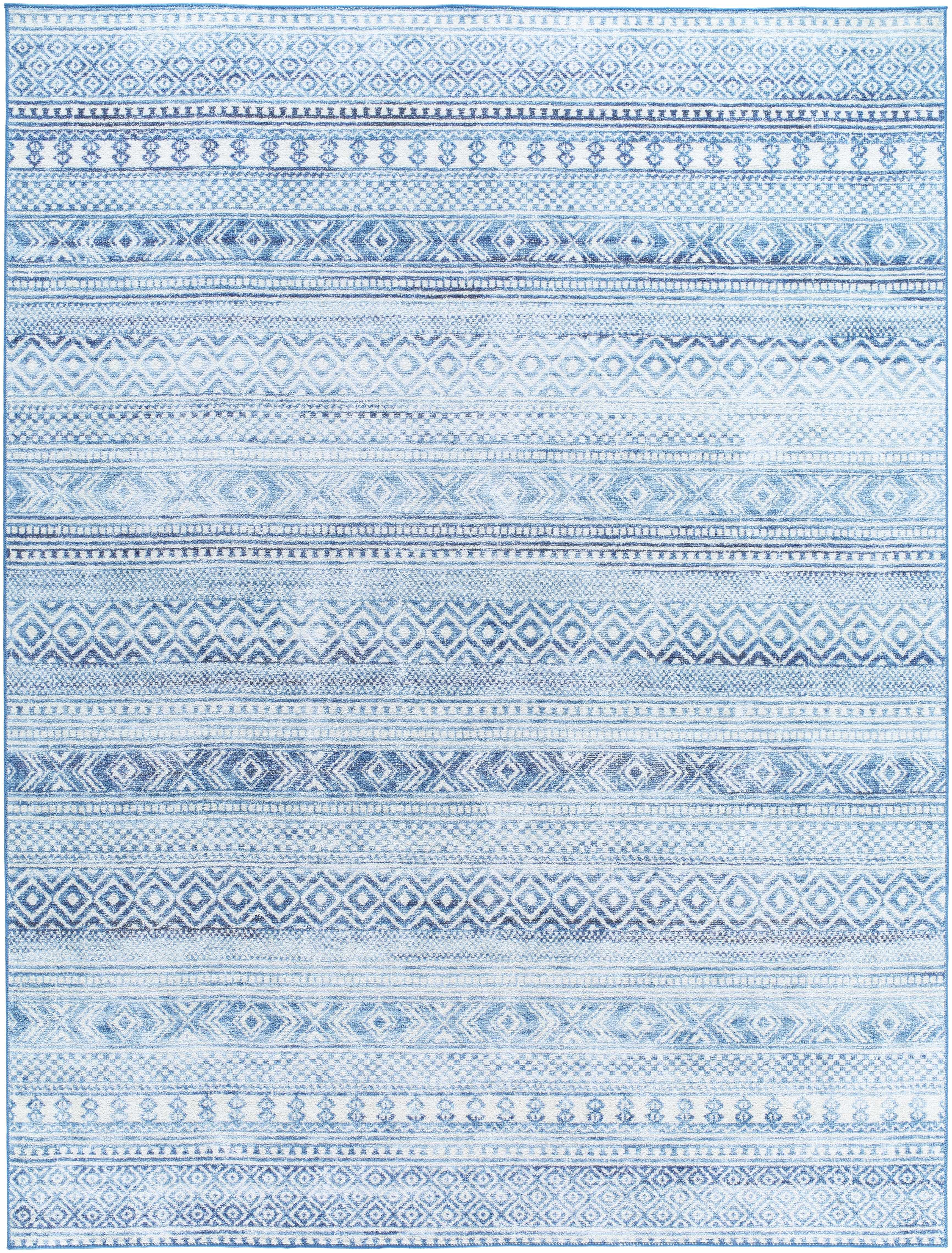 Gizeh Arctic Stone Washable Area Rug - Clearance - Image 11