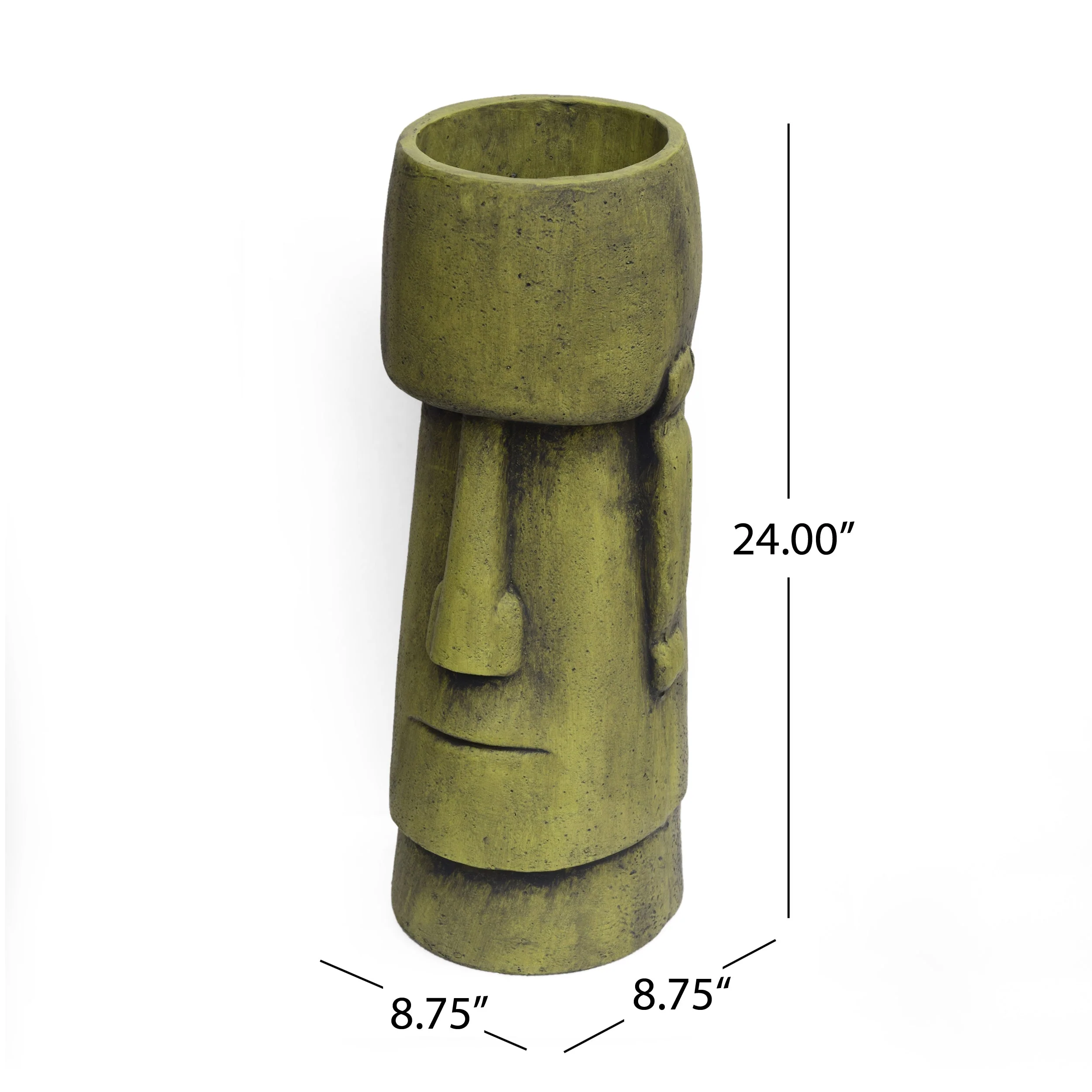 Glacier Cast Stone Urn Planter - Image 5