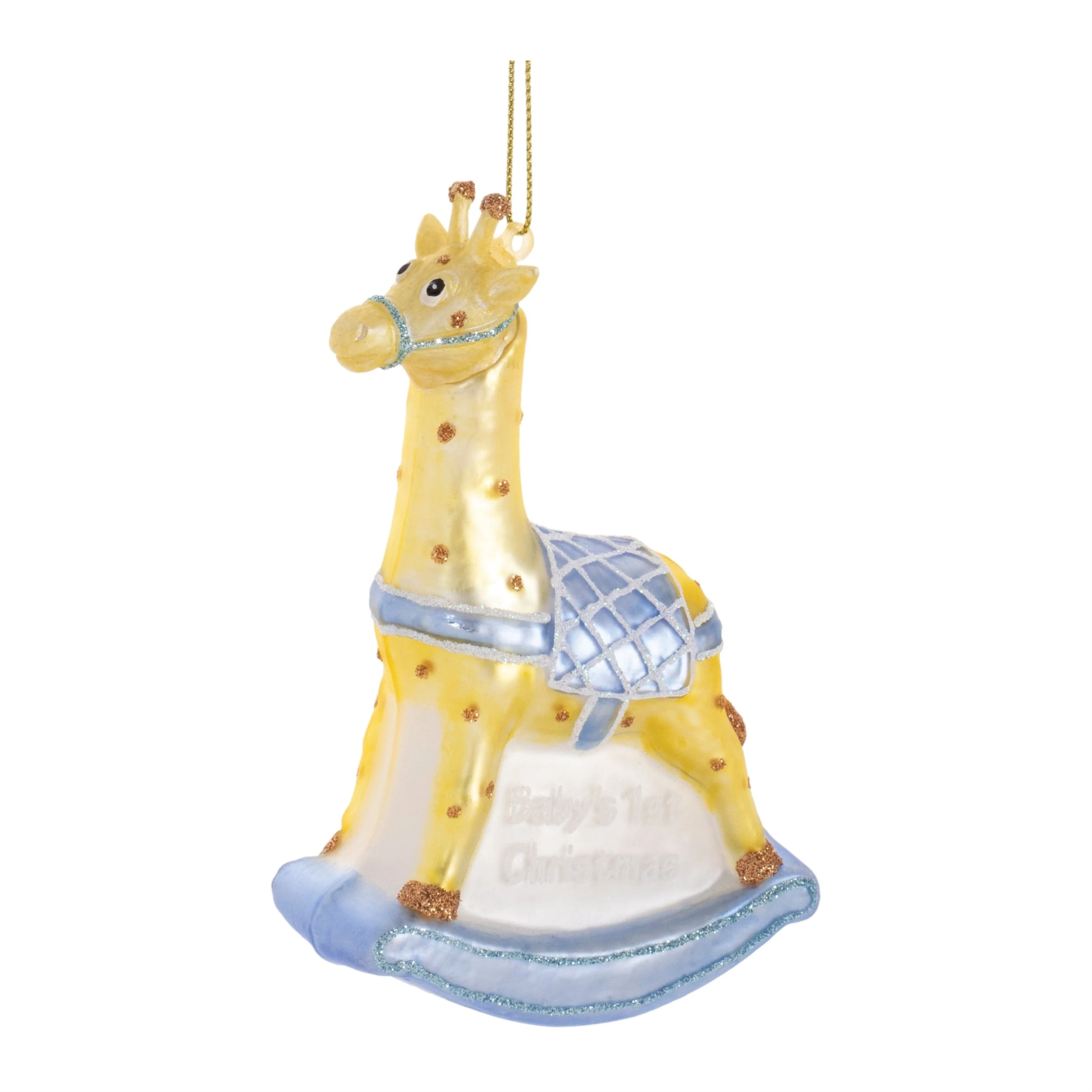 Glass baby's first christmas ornament (set of 12) - Image 5