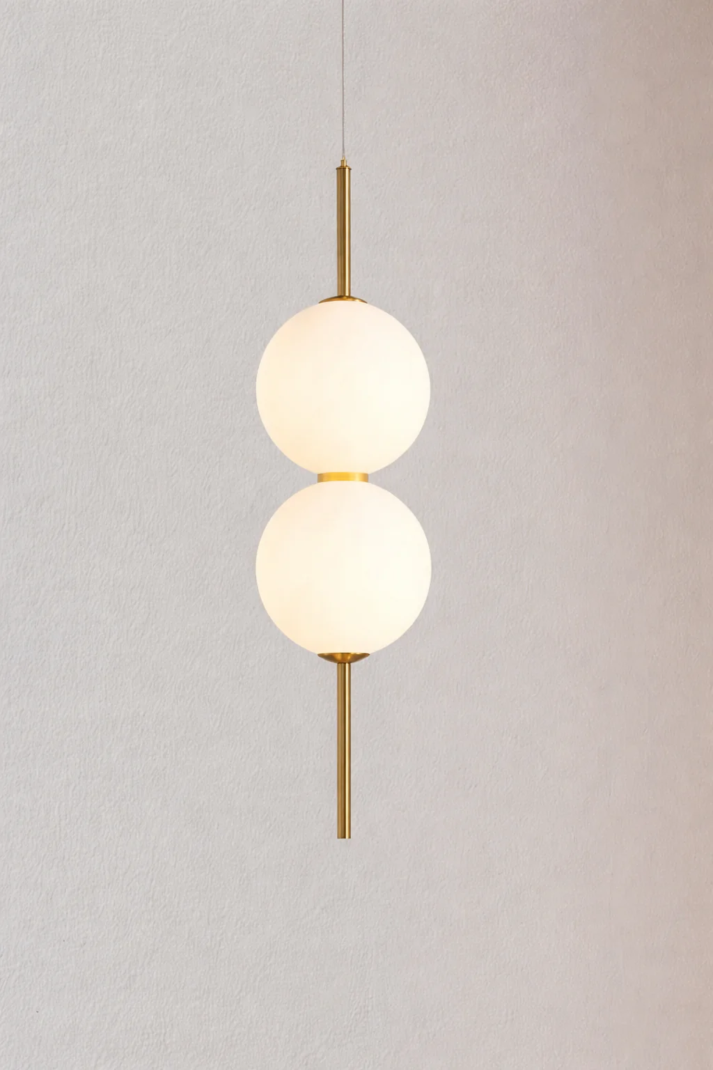 Glass Ball Pendant Light Modern LED Hanging Lamp Bedroom Bedside Ceiling Decor - Image 10