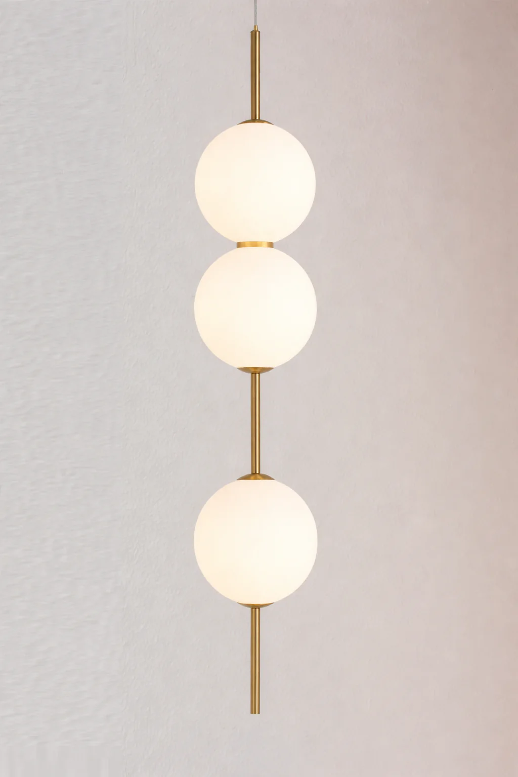 Glass Ball Pendant Light Modern LED Hanging Lamp Bedroom Bedside Ceiling Decor - Image 7