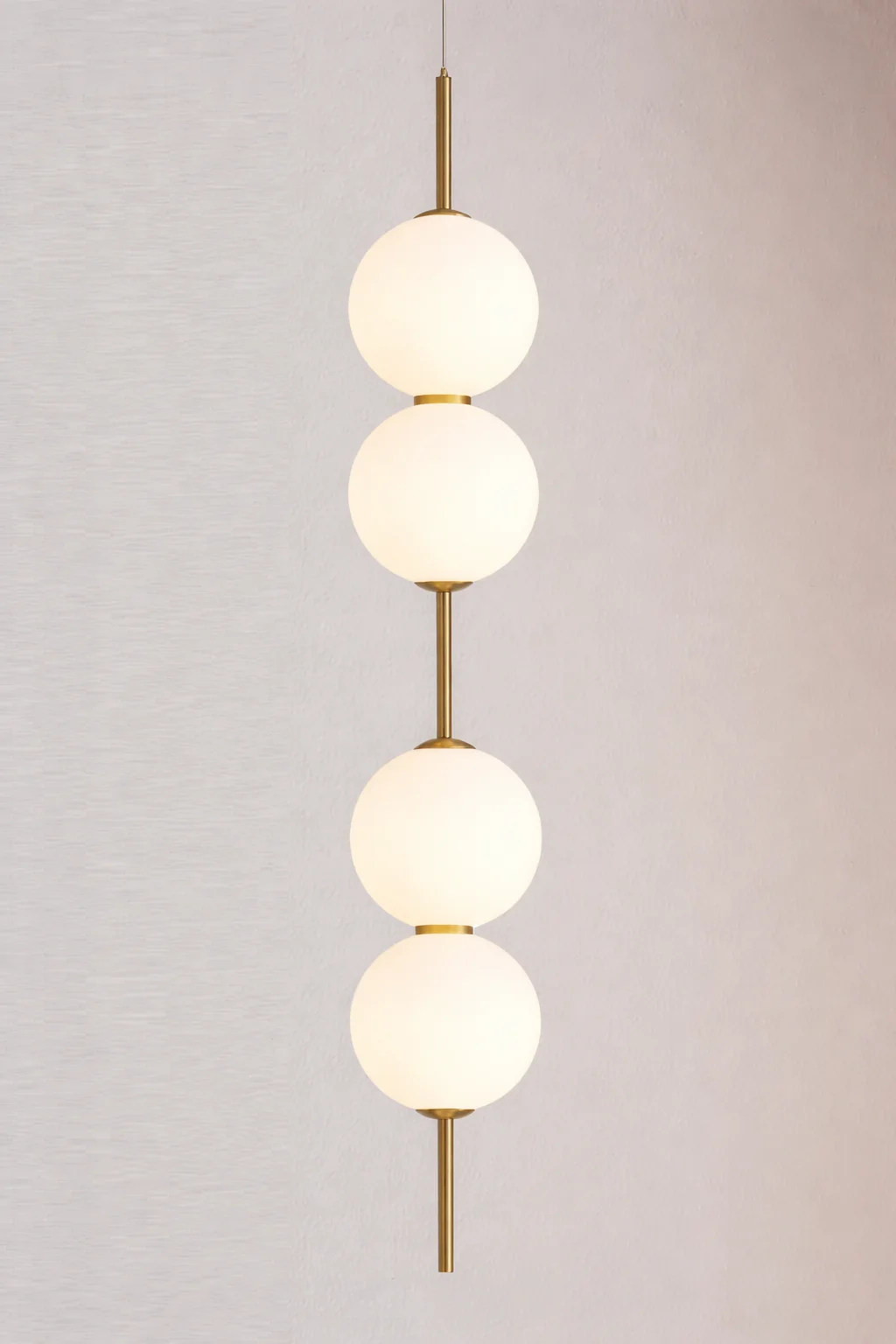 Glass Ball Pendant Light Modern LED Hanging Lamp Bedroom Bedside Ceiling Decor - Image 8