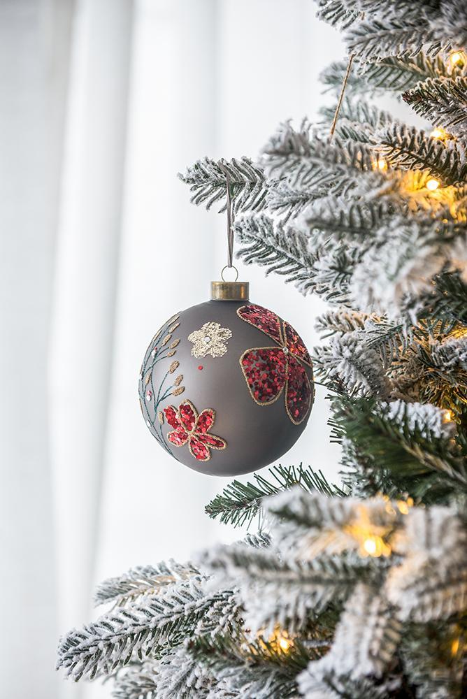 Glass Decorative Hanging Ball Christmas Tree Ornaments - Image 20