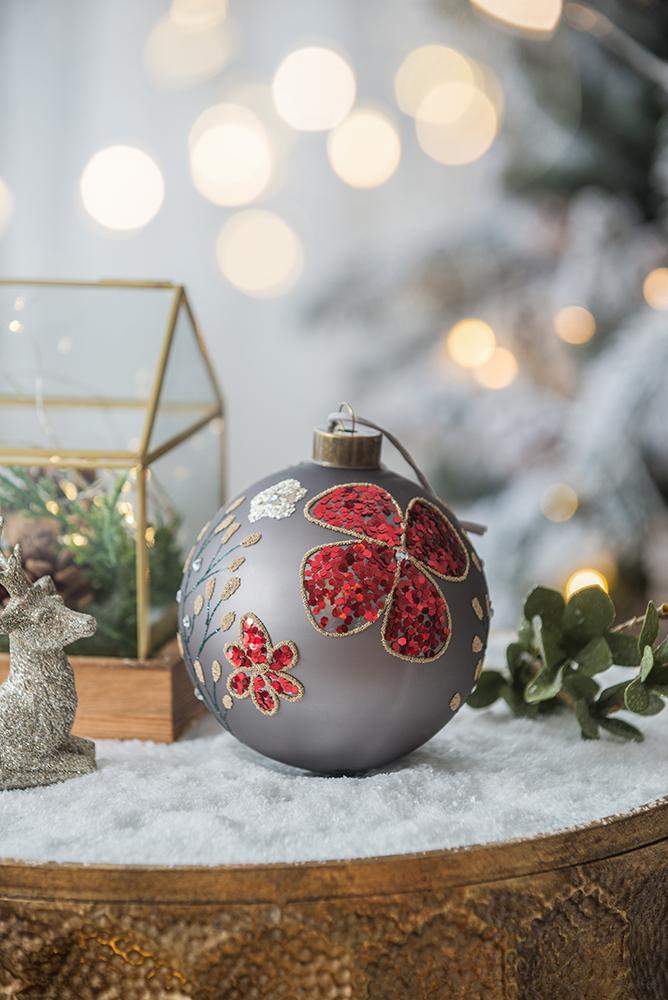 Glass Decorative Hanging Ball Christmas Tree Ornaments - Image 3
