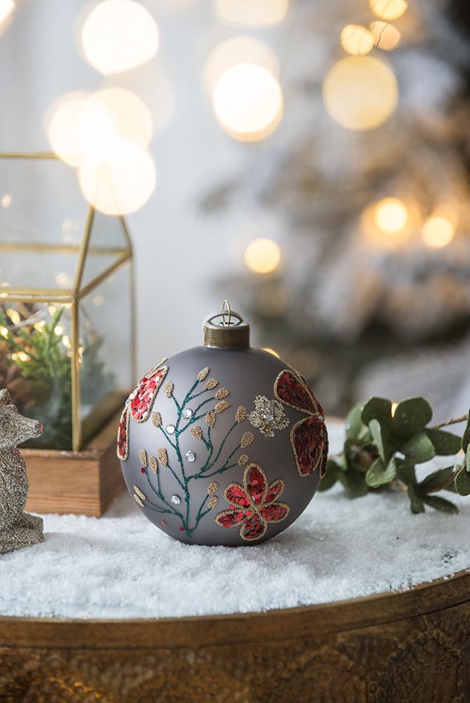Glass Decorative Hanging Ball Christmas Tree Ornaments - Image 6