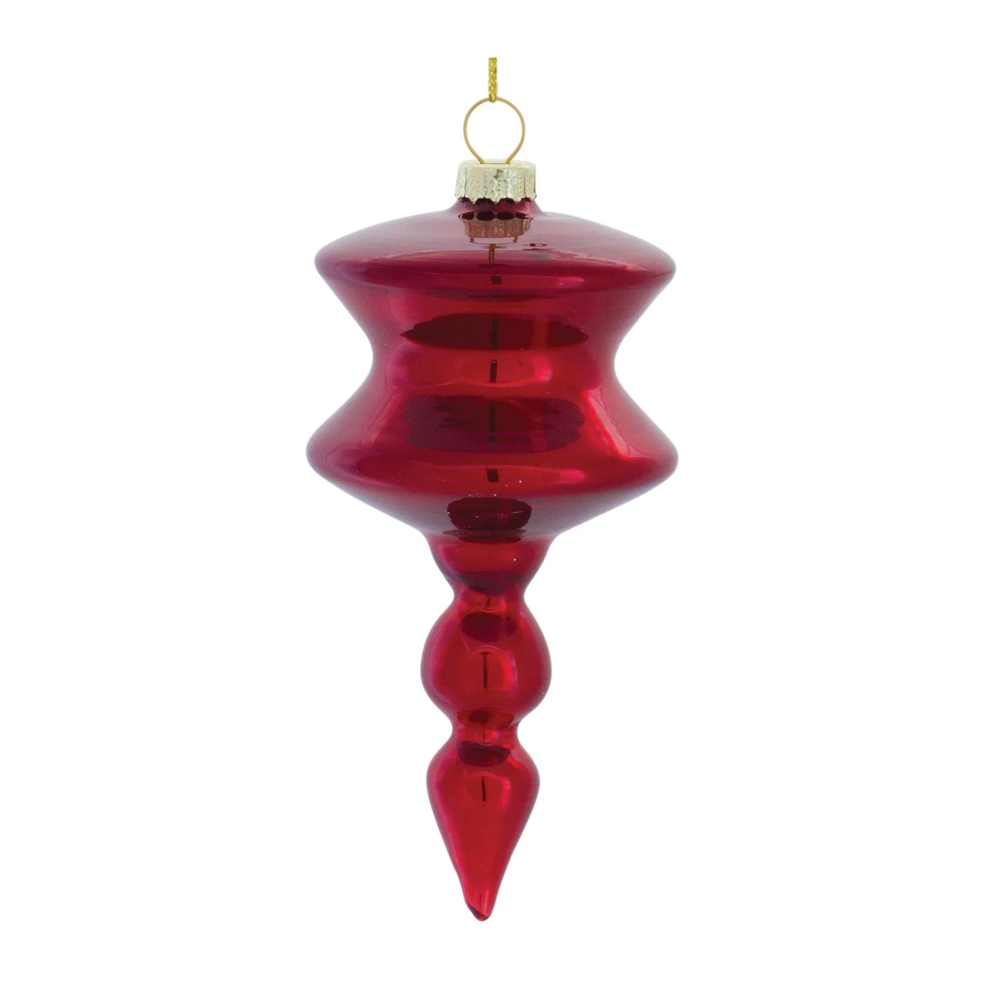 Glass Finial Drop Ornament (Set of 12) - Image 4